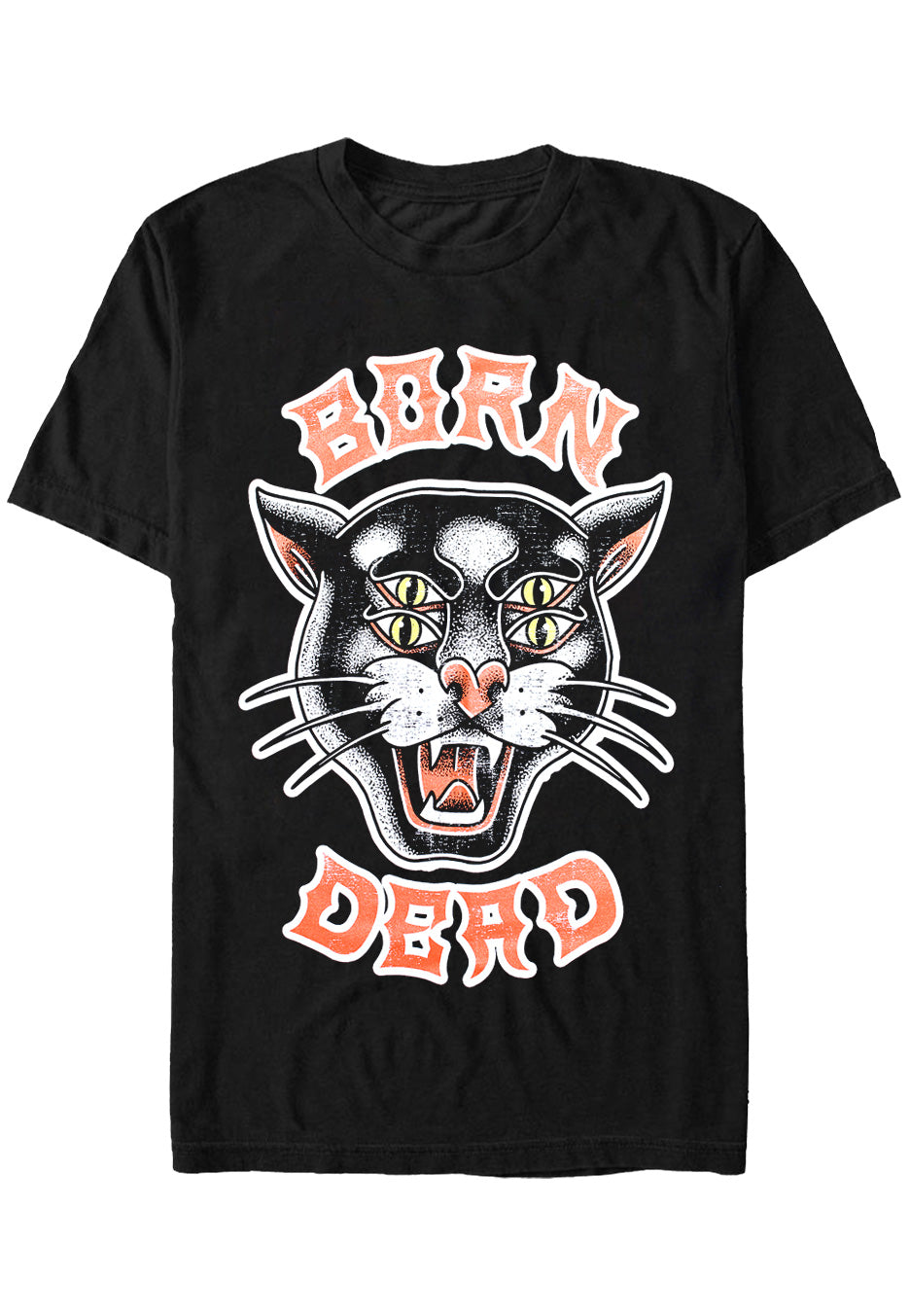 Born Dead Clothing - Cat - T-Shirt | Neutral-Image