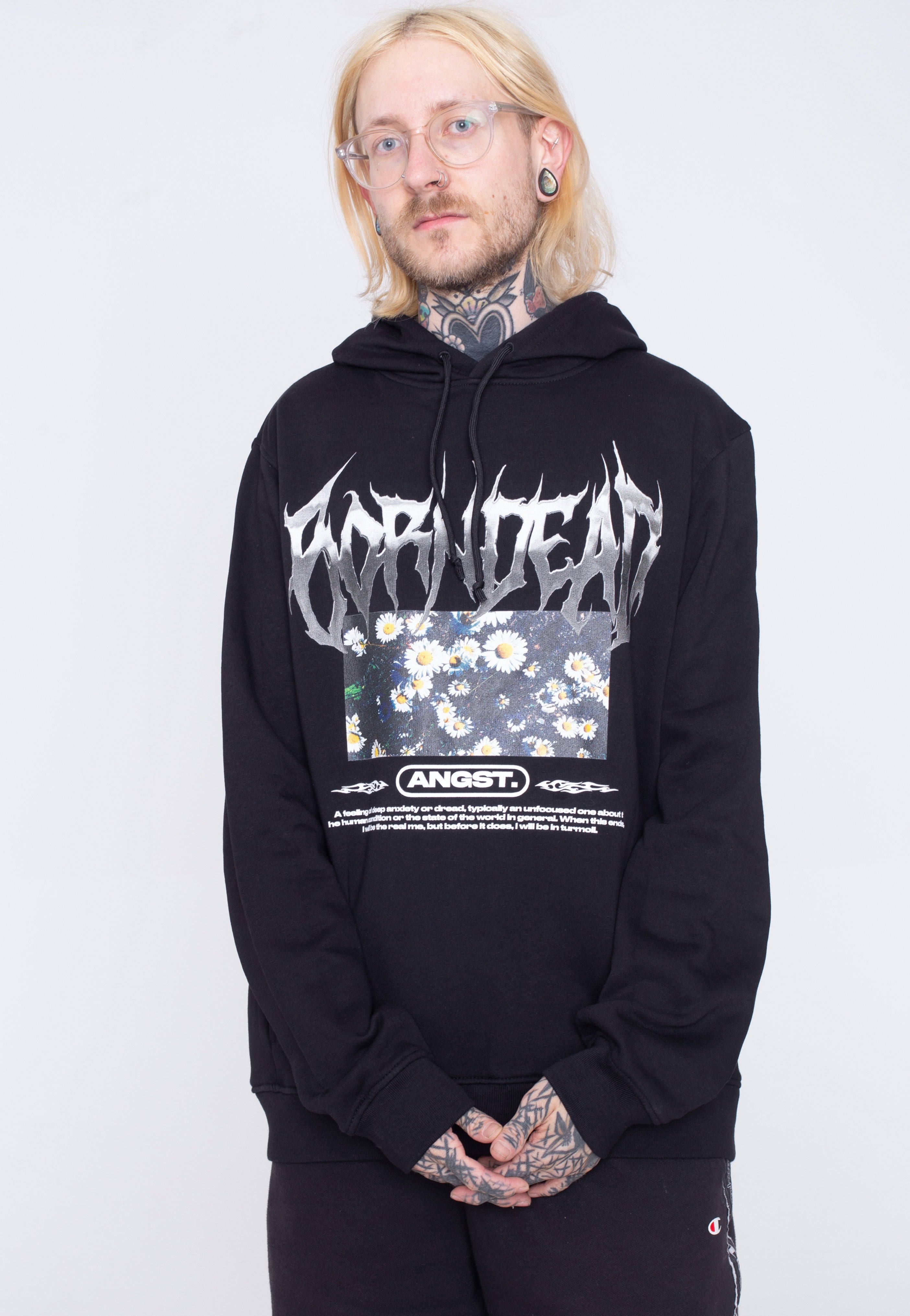 Born Dead Clothing - Flowers - Hoodie | Men-Image