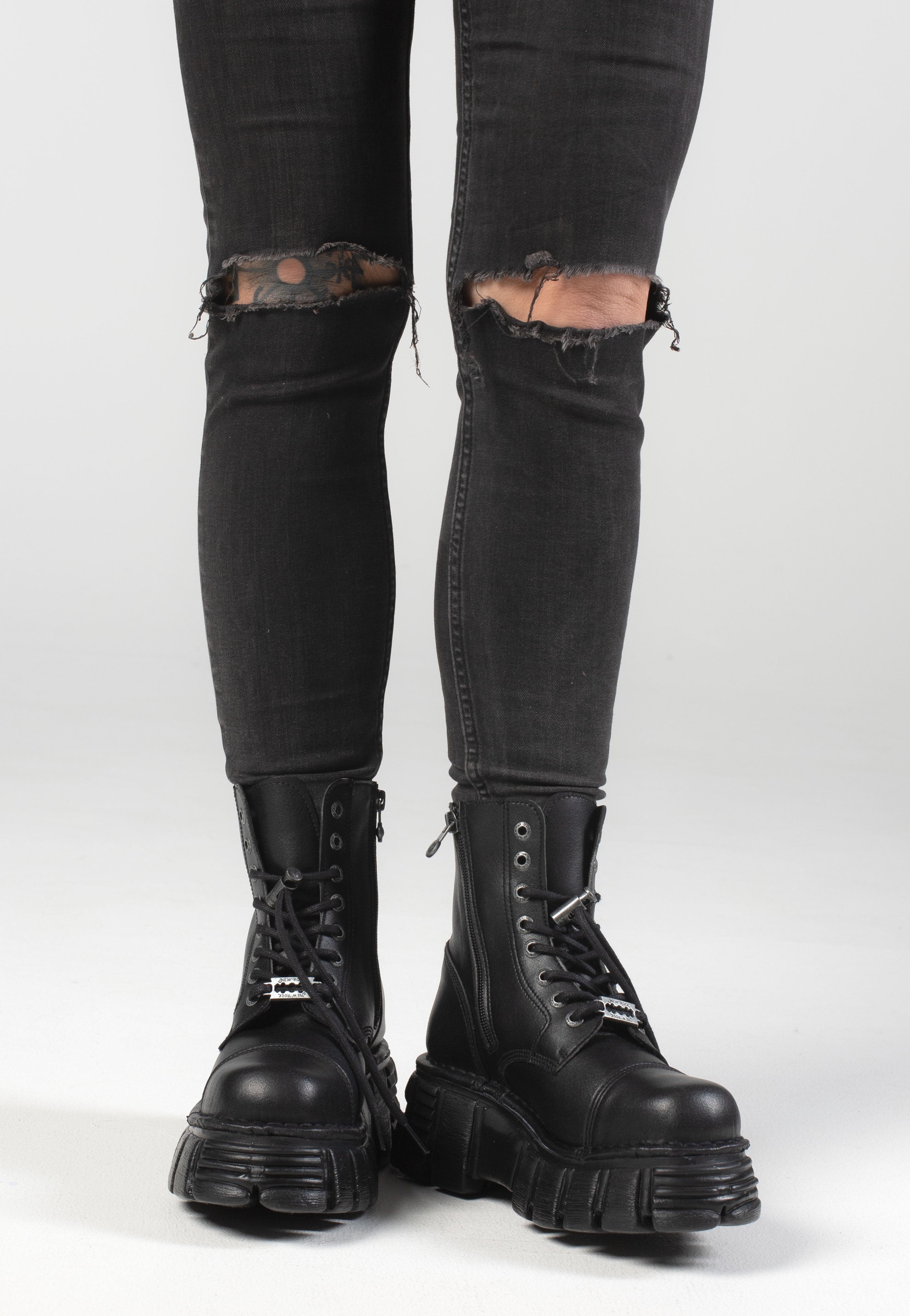 New Rock - Vegan Negro Tower - Girl Shoes | Women-Image