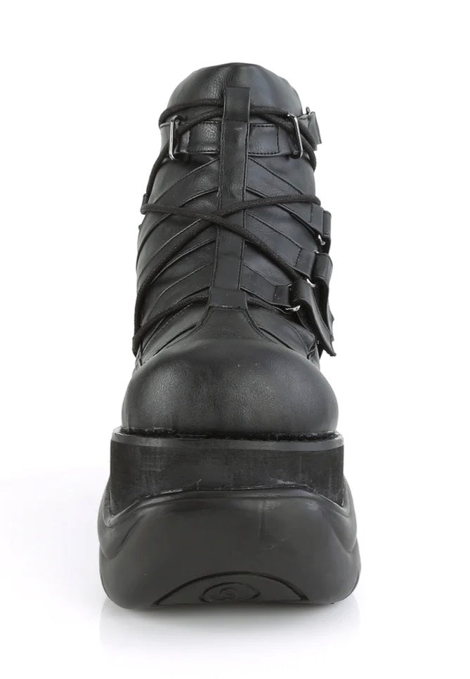 DemoniaCult Boxer Vegan Leather - Girl Shoes | Impericon