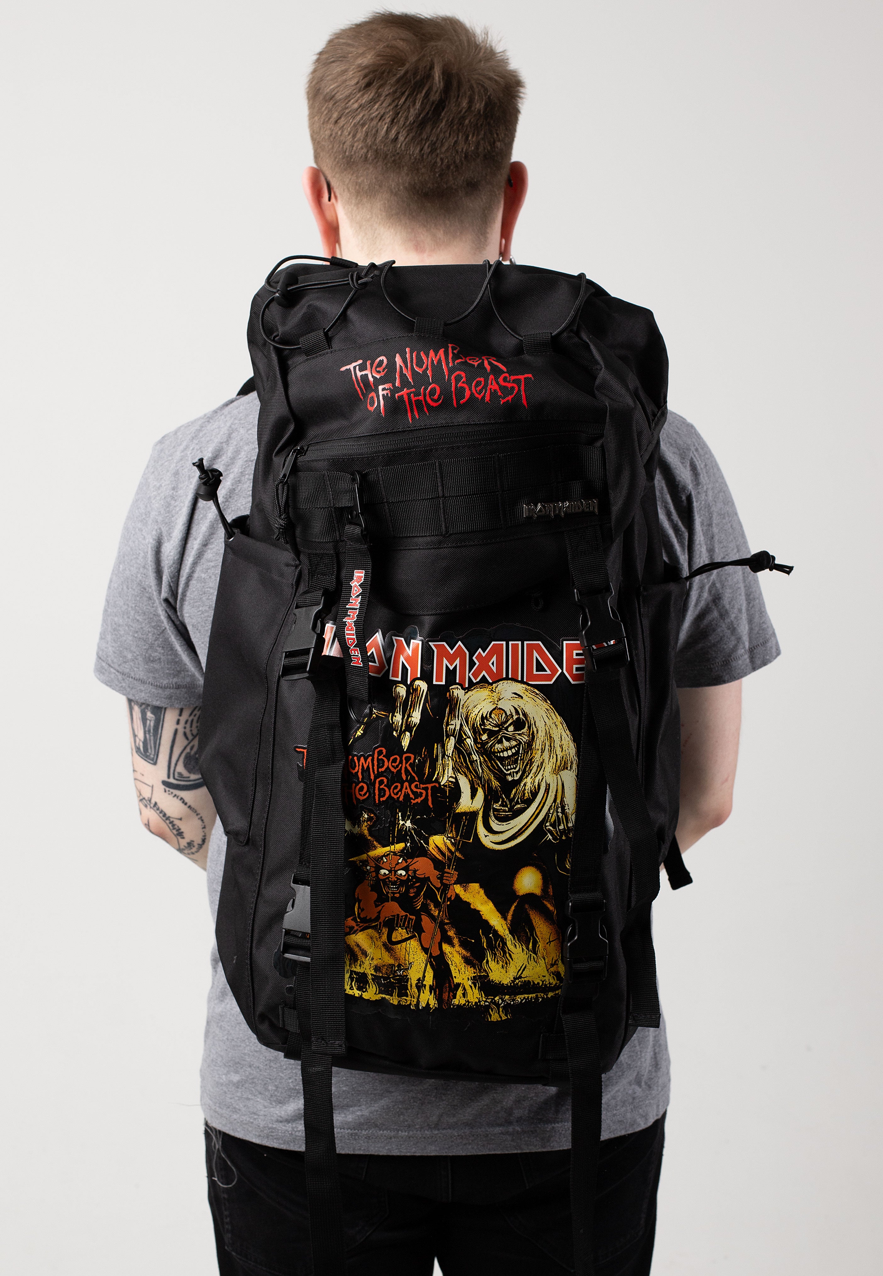 Brandit x Iron Maiden - Festival Black - Backpack | Neutral-Image