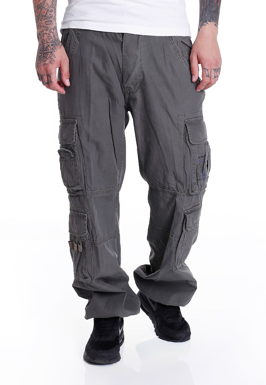 Brandit - Pure Vintage Oliv - Pants | Men-Image