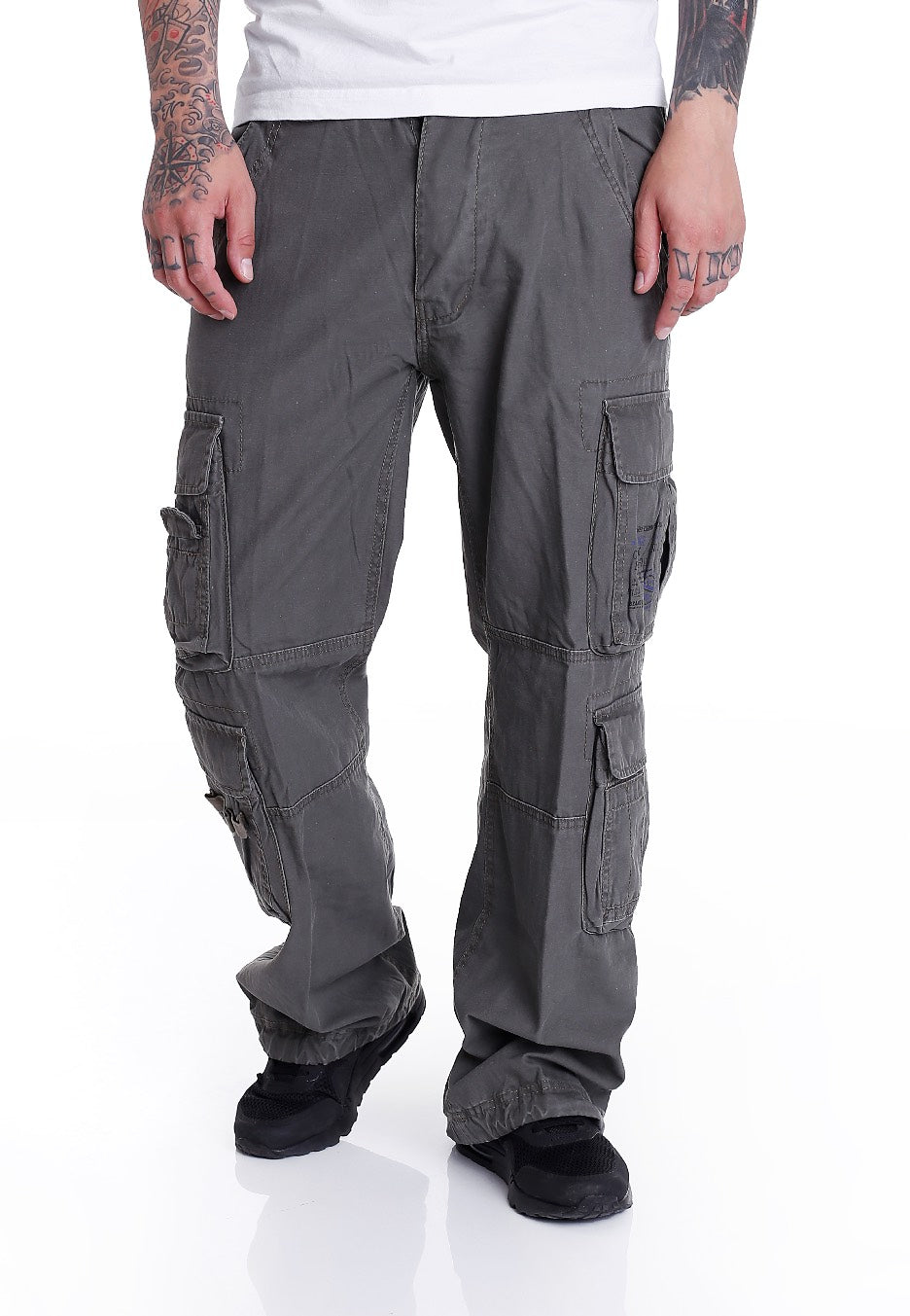 Brandit - Pure Vintage Oliv - Pants | Men-Image