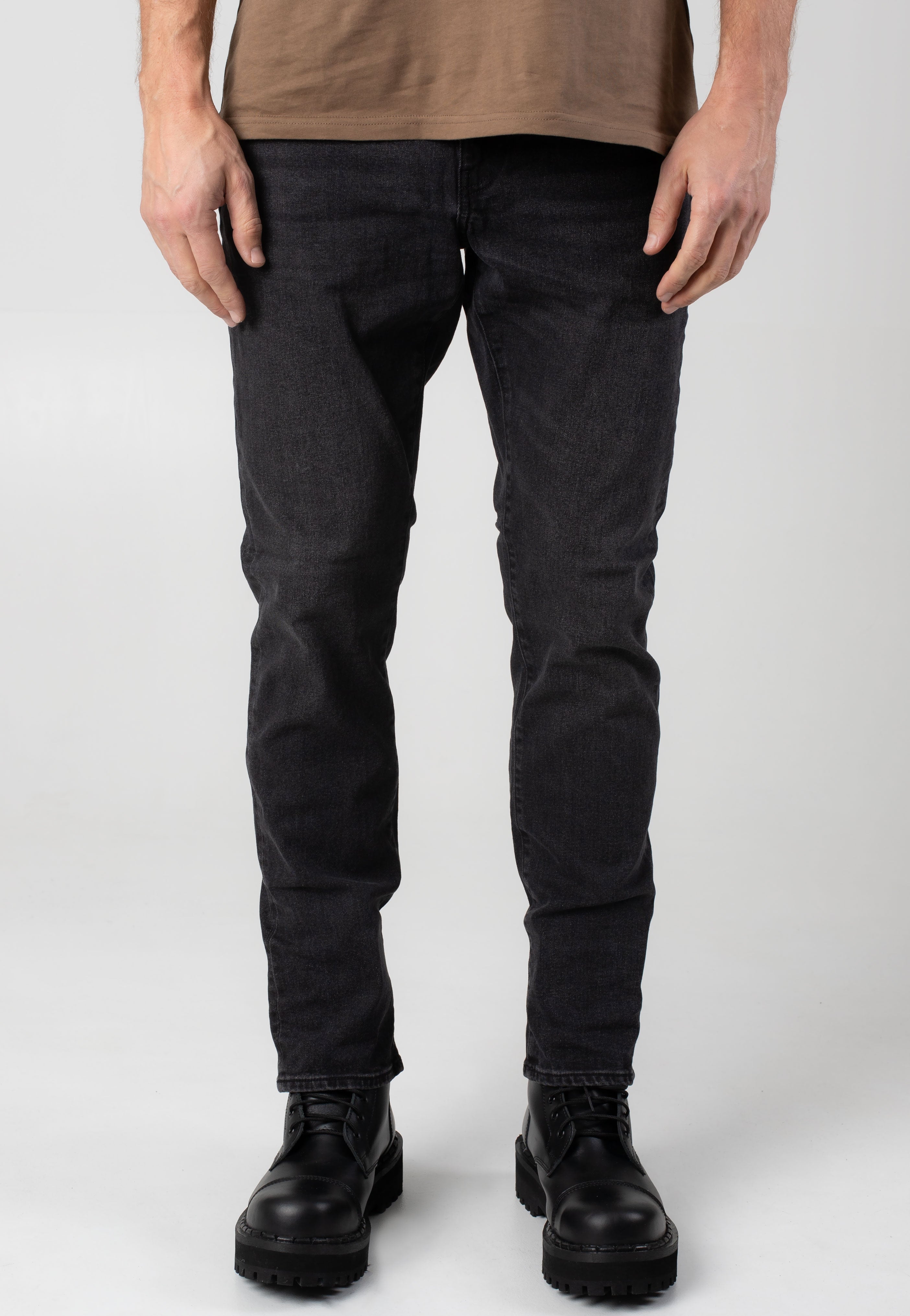 Only & Sons - Onsweft Regular Jax Box Pim Denim OT Washed Black - Jeans | Men-Image