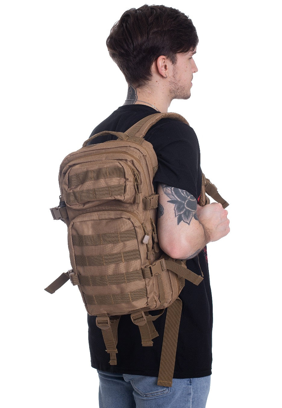 Brandit - US Cooper Medium Camel - Backpack | Neutral-Image