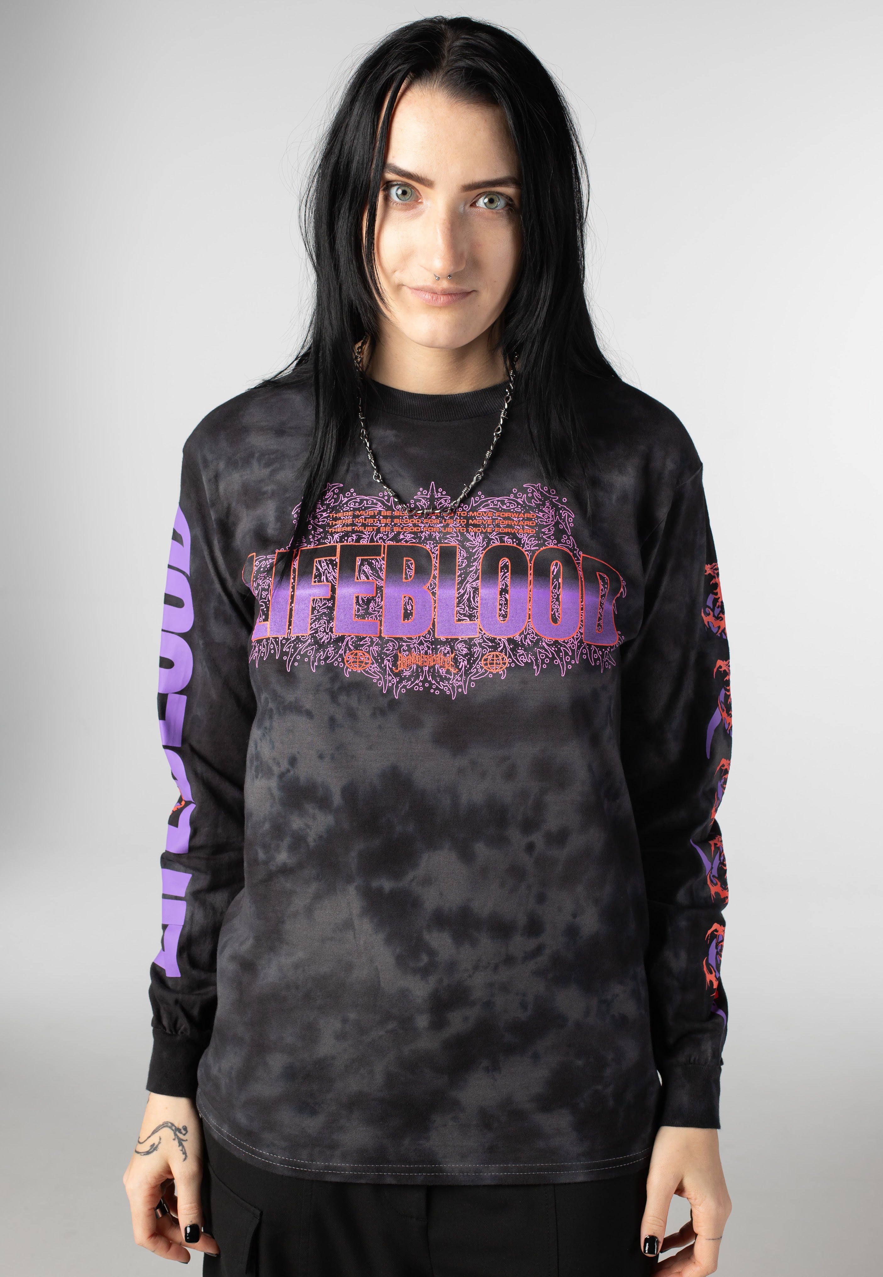 Brand Of Sacrifice - Lifeblood Tie Dye - Longsleeve | Women-Image