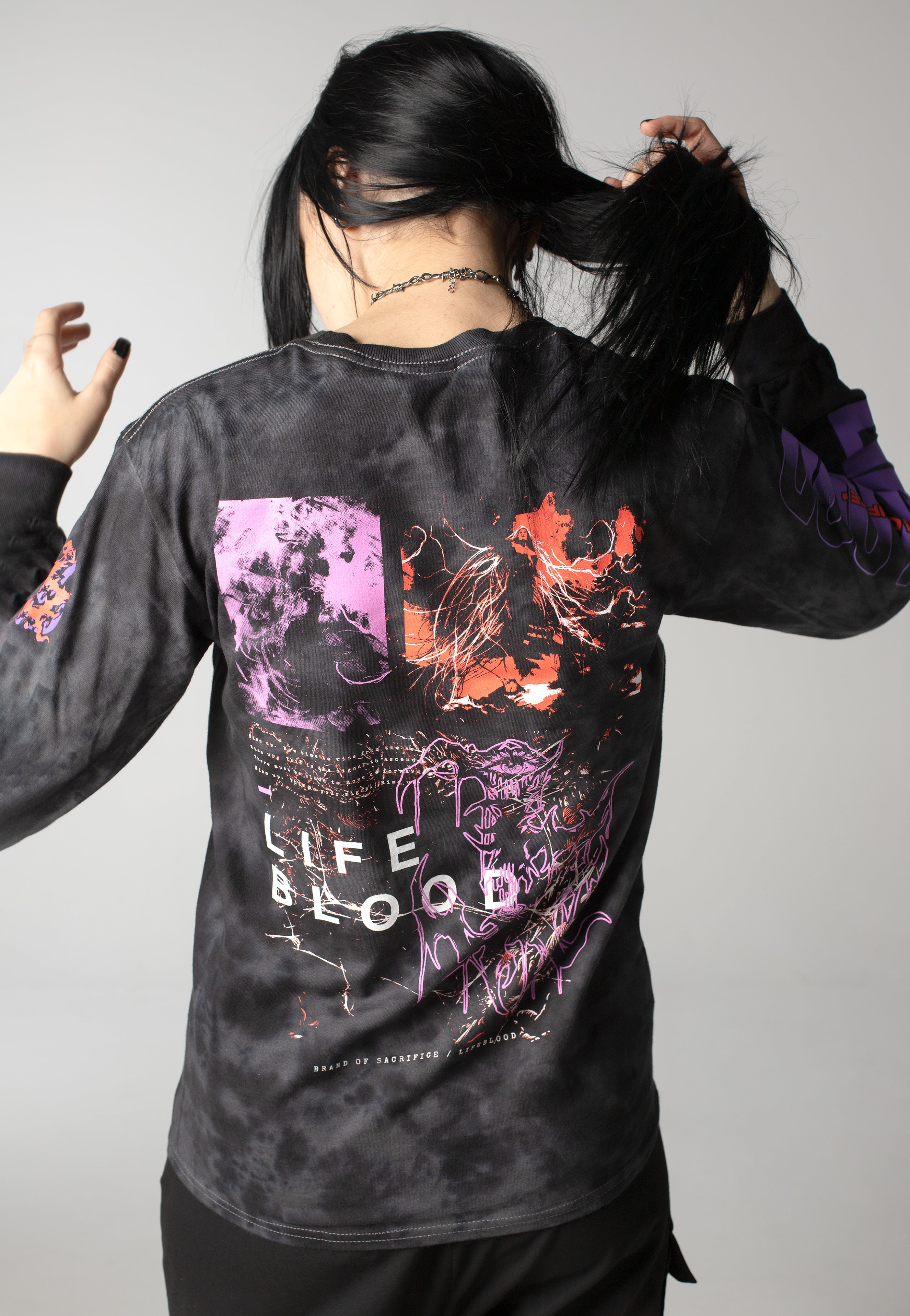 Brand Of Sacrifice - Lifeblood Tie Dye - Longsleeve | Women-Image