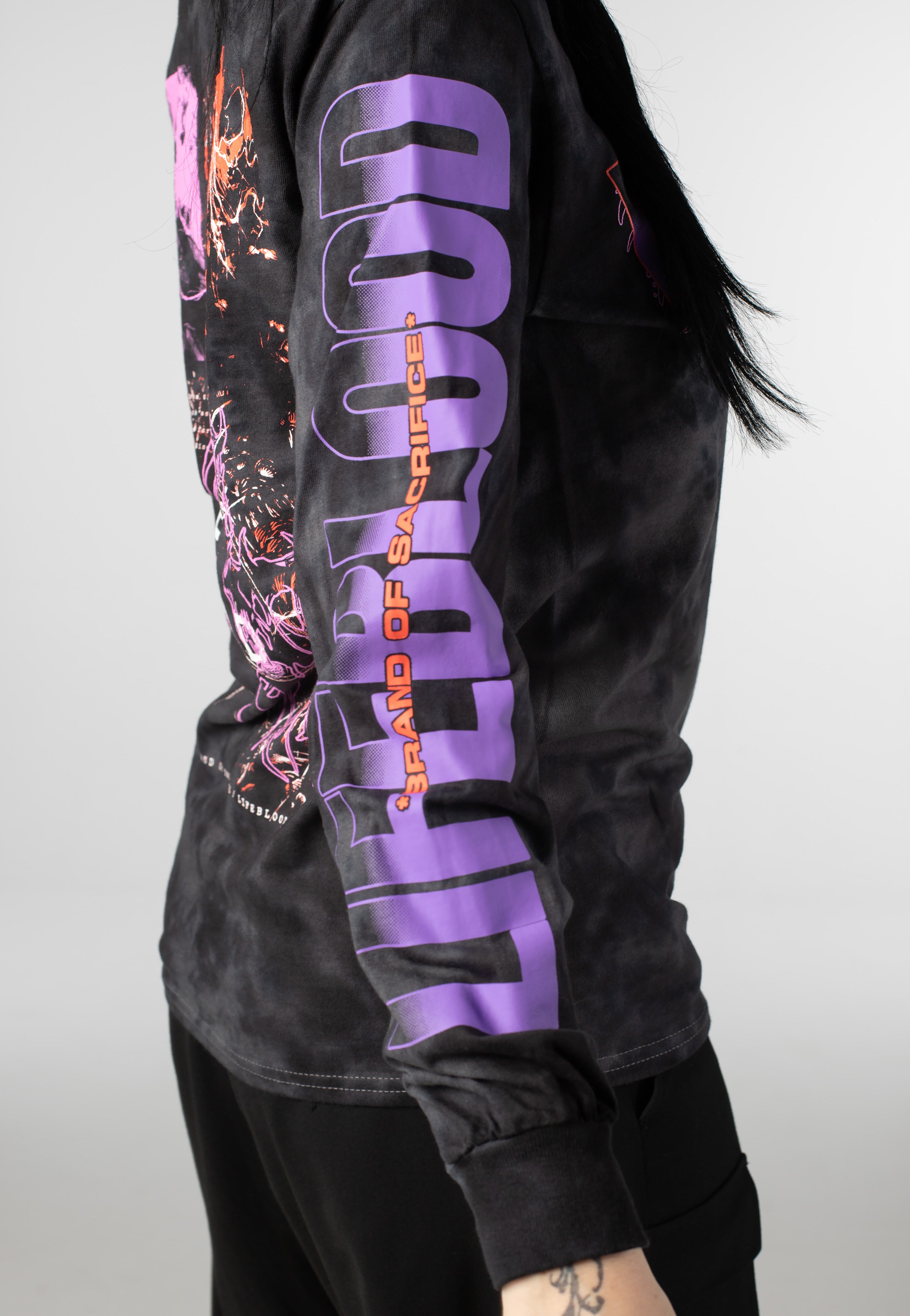 Brand Of Sacrifice - Lifeblood Tie Dye - Longsleeve | Women-Image