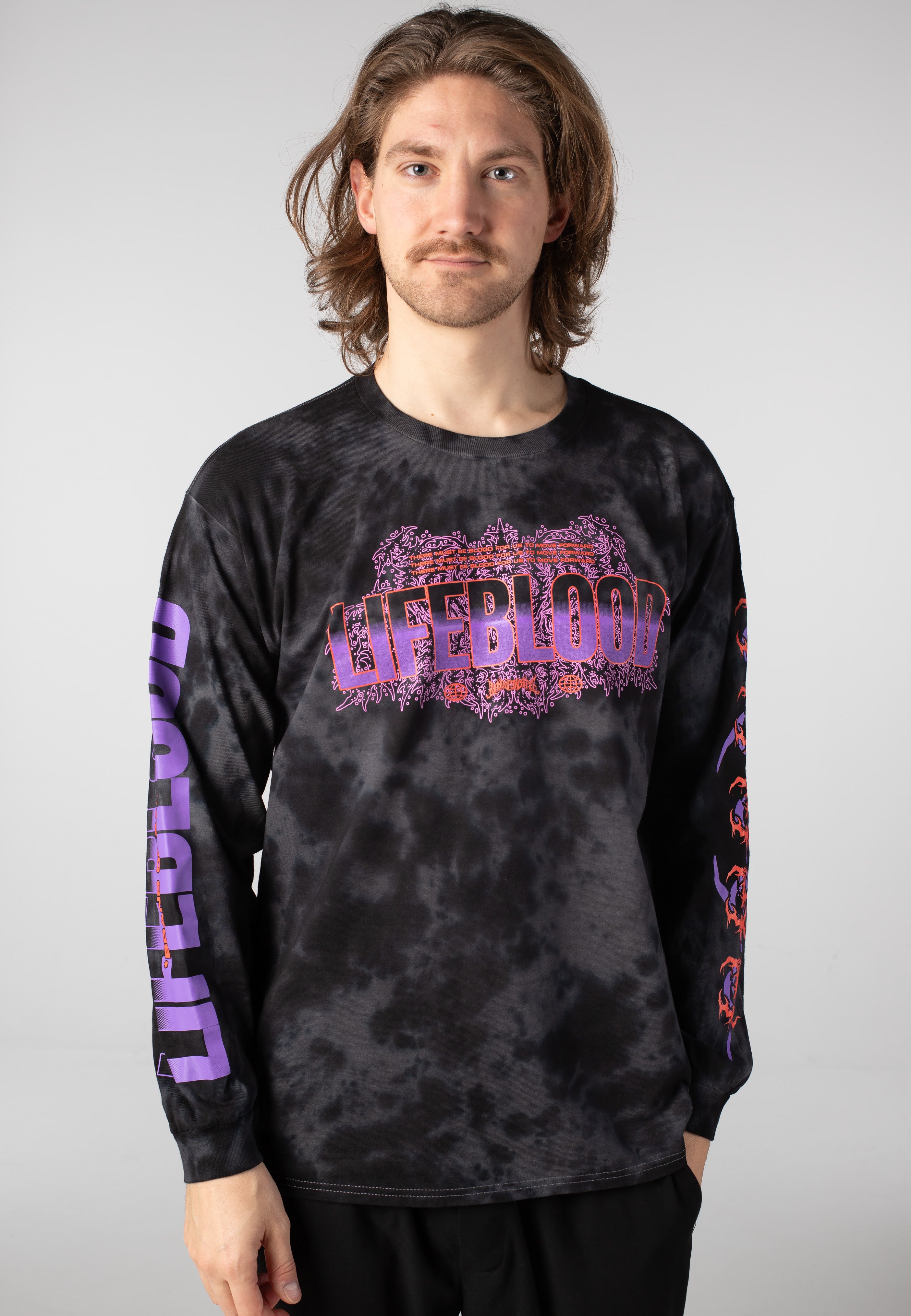 Brand Of Sacrifice - Lifeblood Tie Dye - Longsleeve | Men-Image