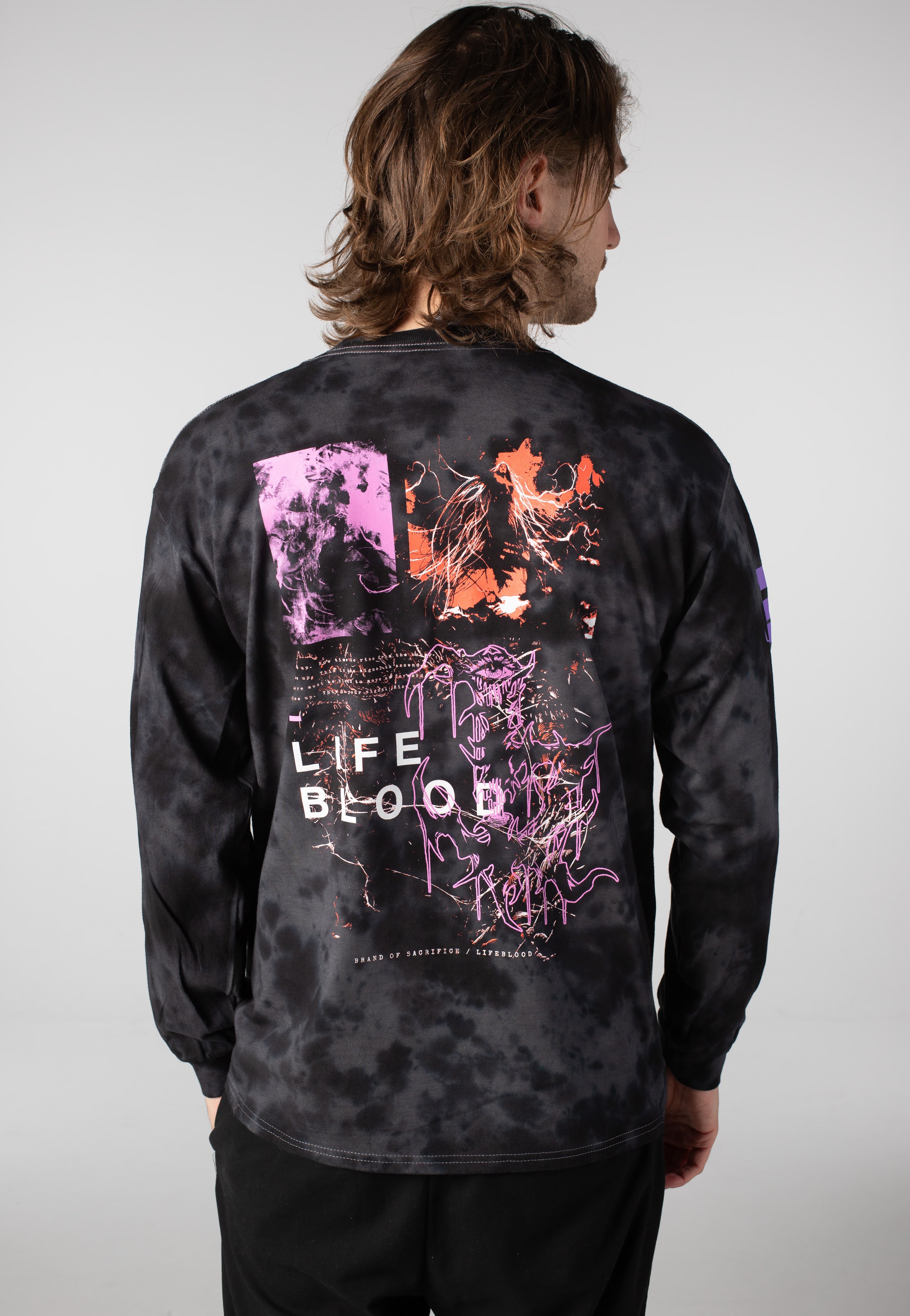 Brand Of Sacrifice - Lifeblood Tie Dye - Longsleeve | Men-Image