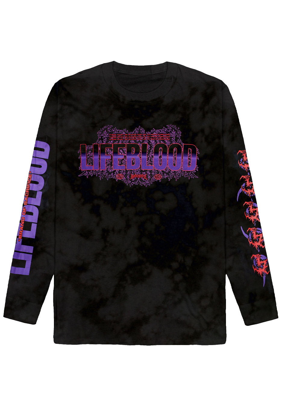 Brand Of Sacrifice - Lifeblood Tie Dye - Longsleeve | Neutral-Image