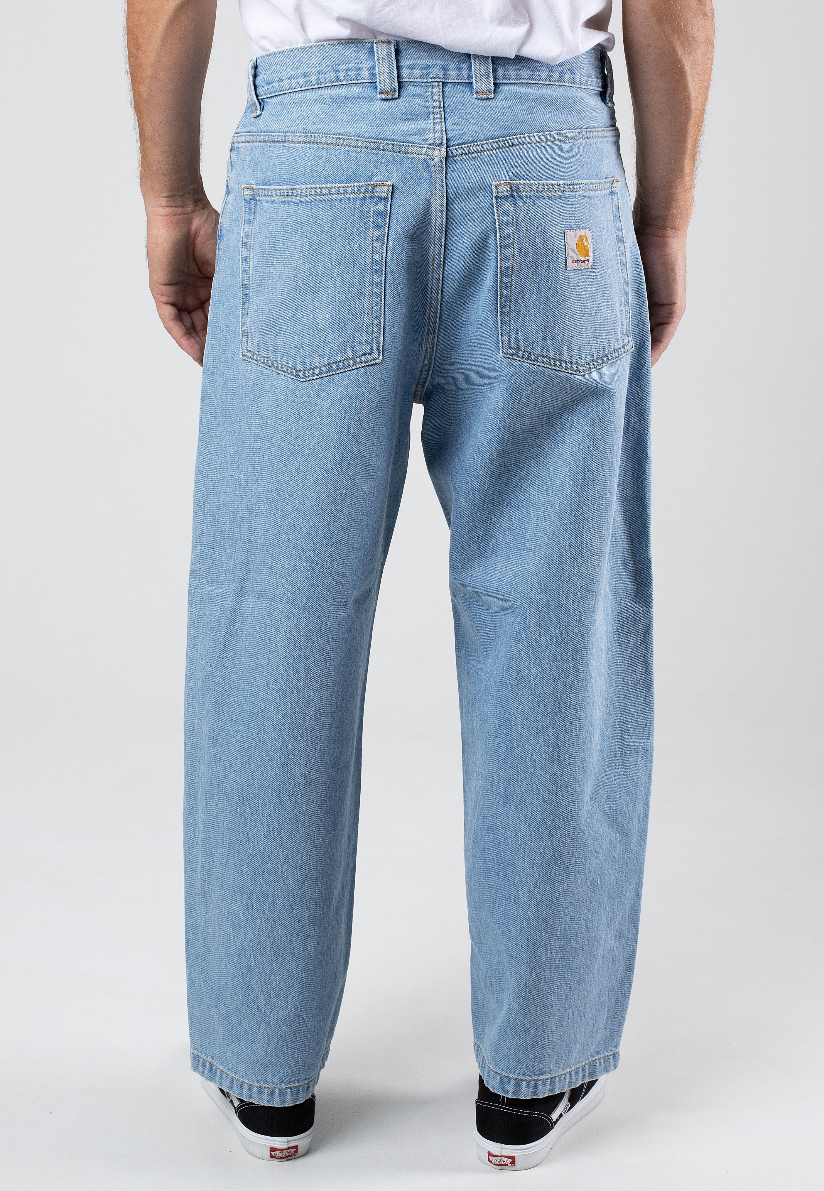 Carhartt WIP - Brandon Heavy Stone Bleached Blue - Jeans | Men-Image