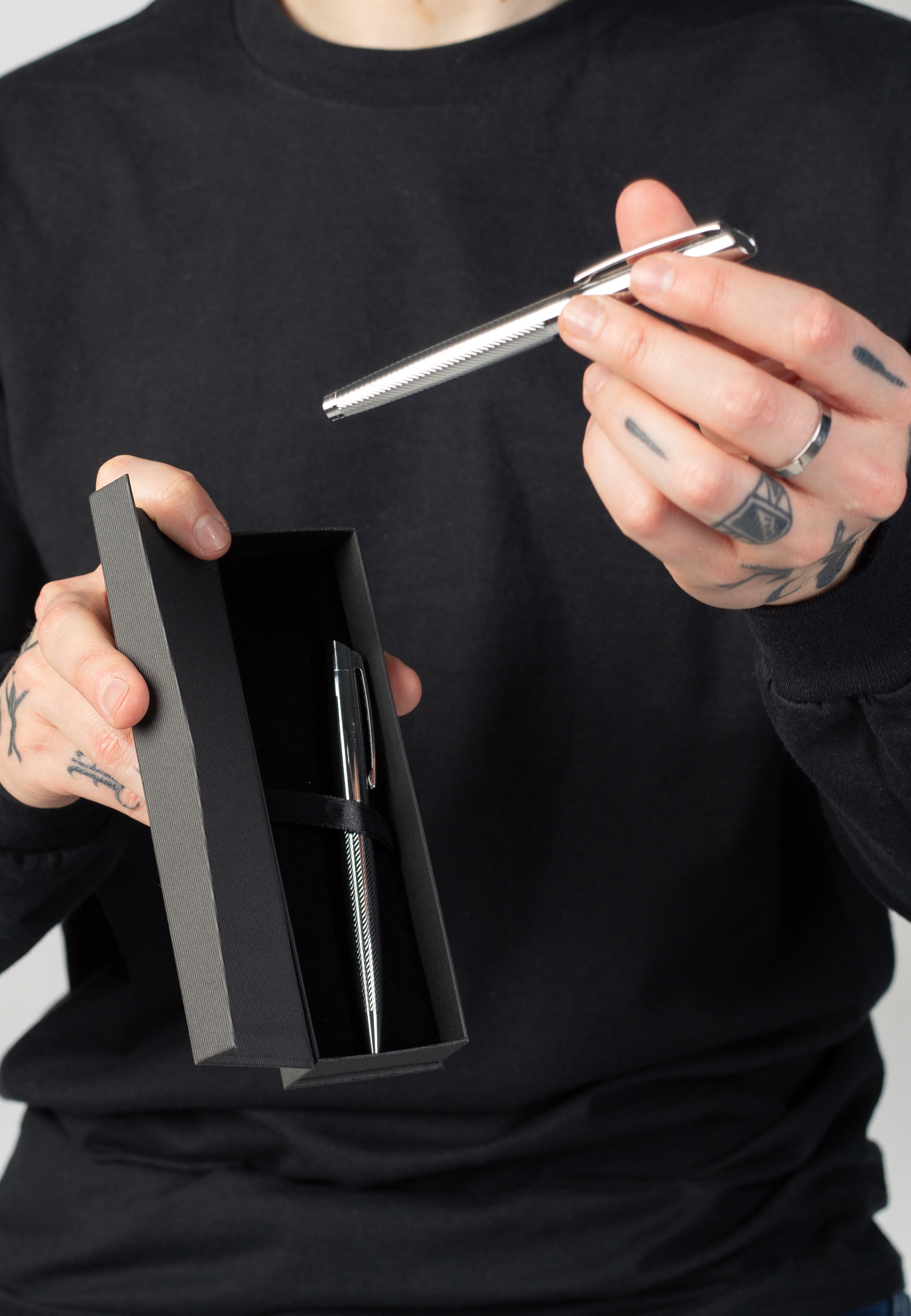 Breakdown Of Sanity - Swiss Logo Silver - Pencil | Neutral-Image