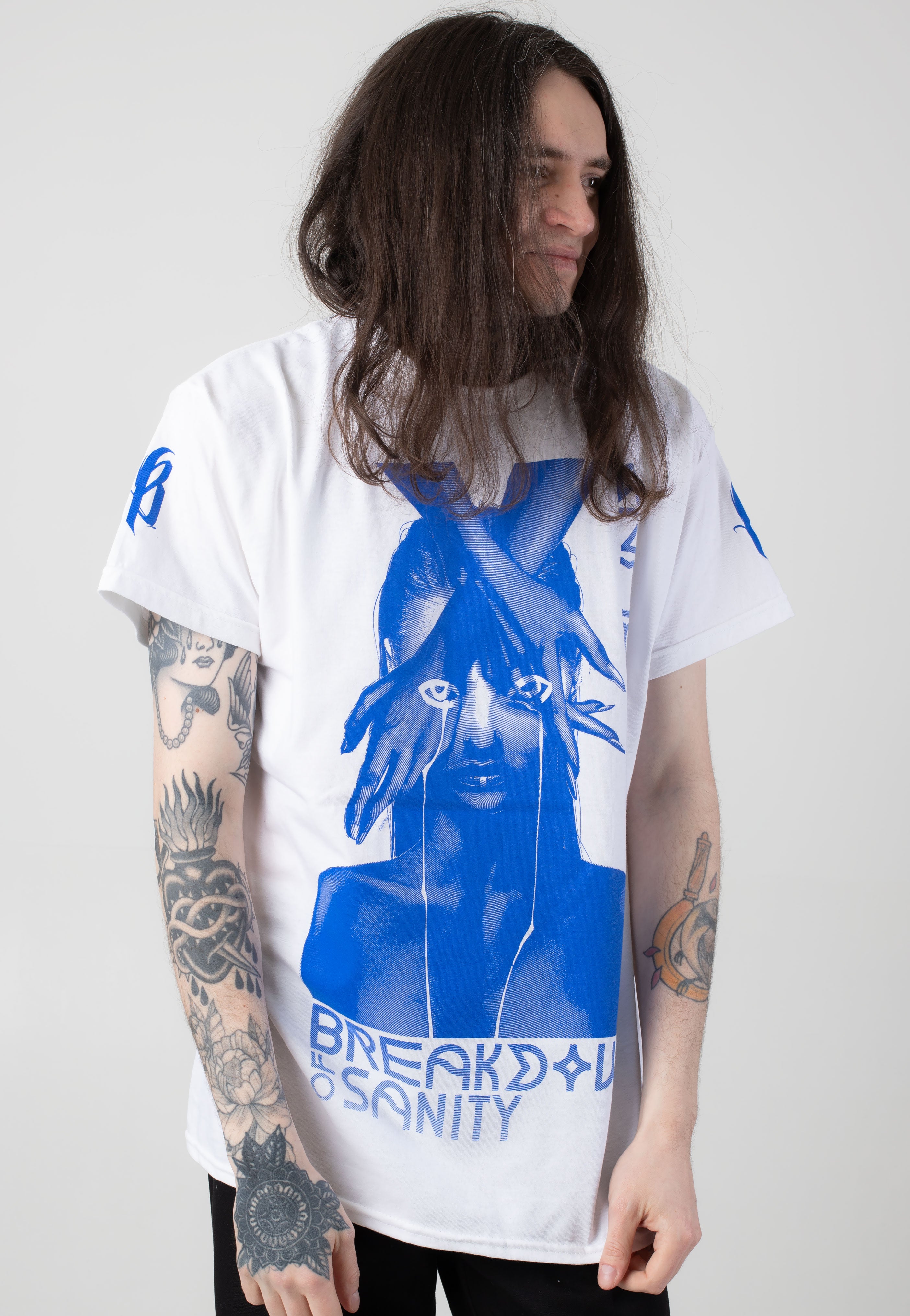 Breakdown Of Sanity - Blind White - T-Shirt | Men-Image