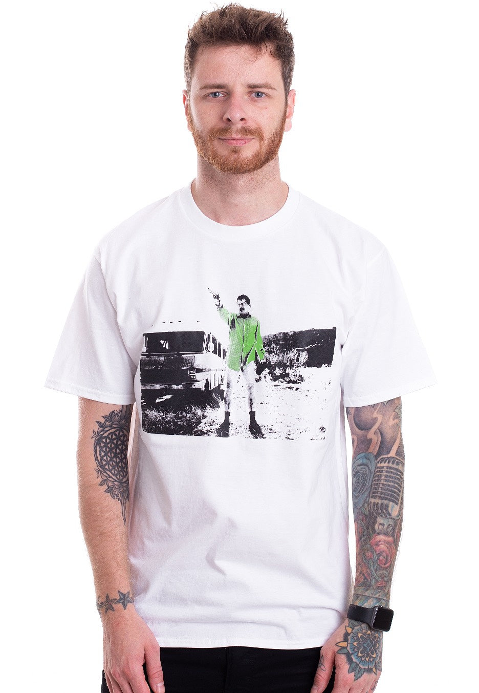 Breaking Bad - Walter White Duotone White - T-Shirt | Men-Image