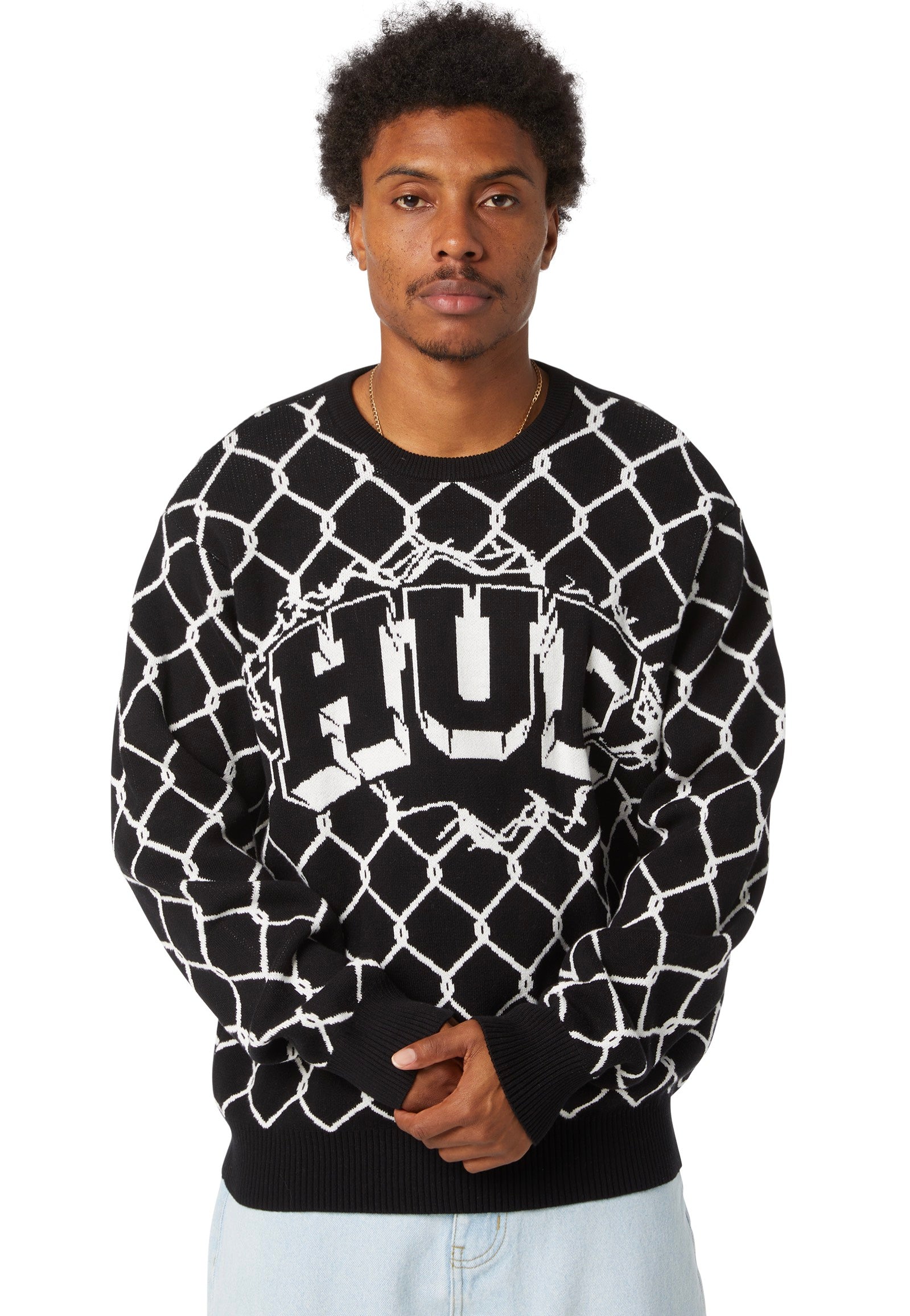 HUF - Breakthrough Black - Sweater | Men-Image