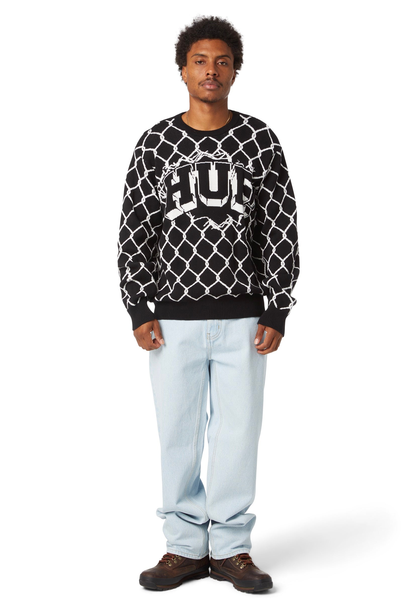 HUF - Breakthrough Black - Sweater | Men-Image