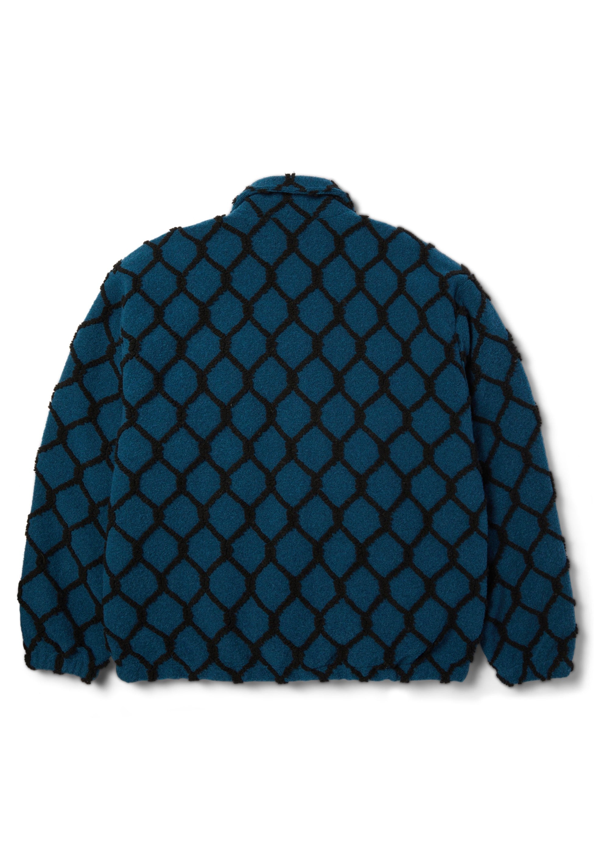 HUF - Breakthrough High Pile Marine Blue - Jacket | Men-Image