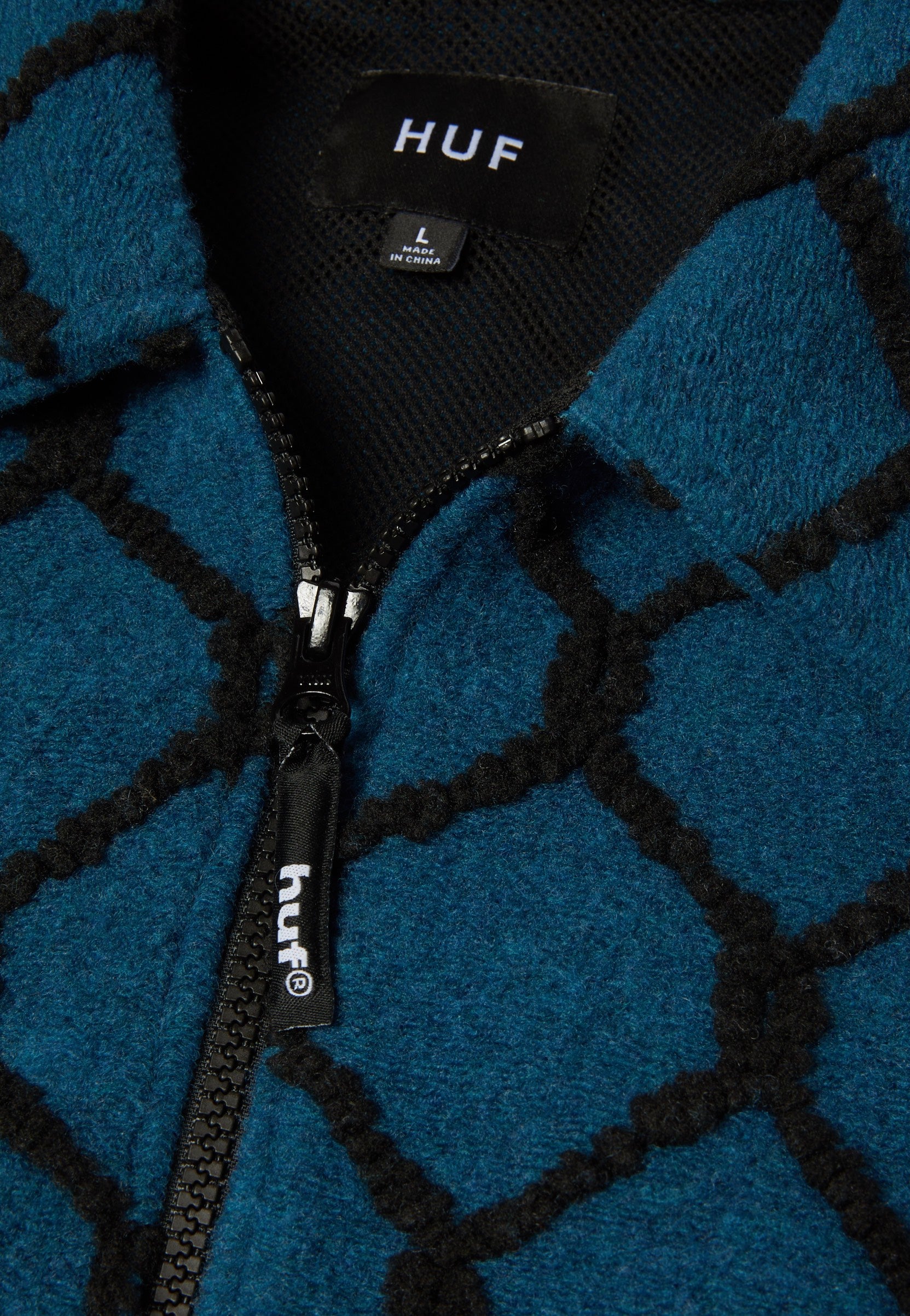 HUF - Breakthrough High Pile Marine Blue - Jacket | Men-Image