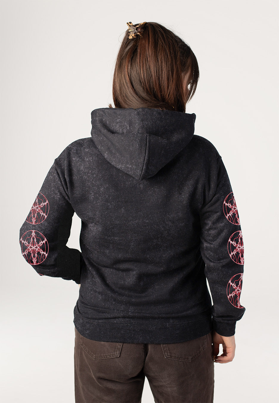 Bring Me The Horizon Logo Washed Hoodie | Women-Image