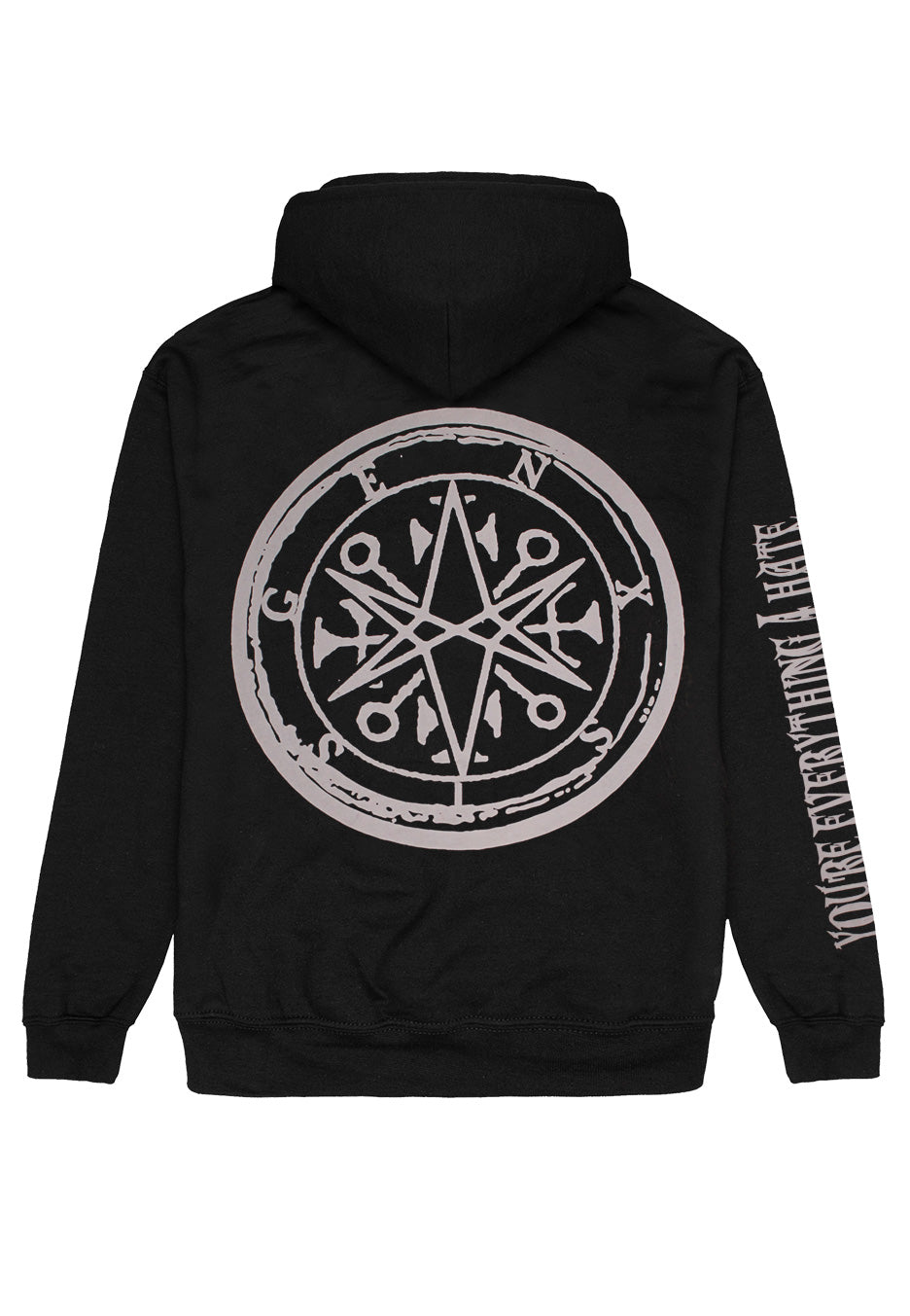 Bring Me The Horizon Metal Logo Genxsis Zipper | Neutral-Image