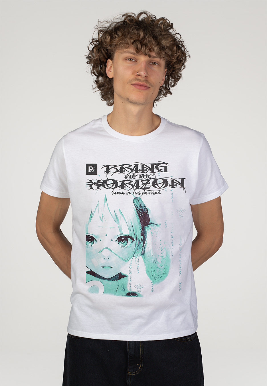 Bring Me The Horizon - Nex Gen Anime White - T-Shirt | Men-Image