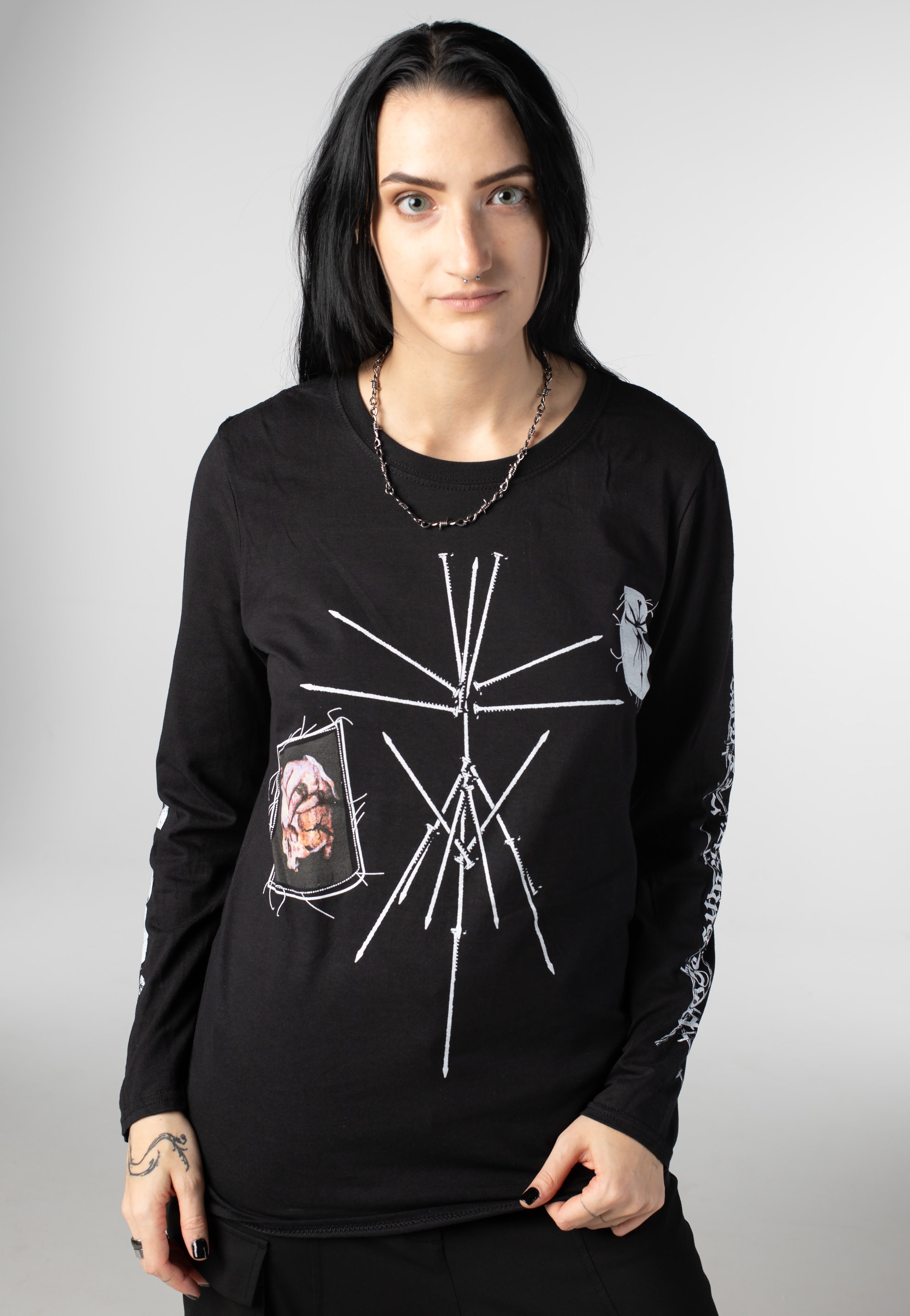 Bring Me The Horizon - Nailed Symbol - Longsleeve | Impericon