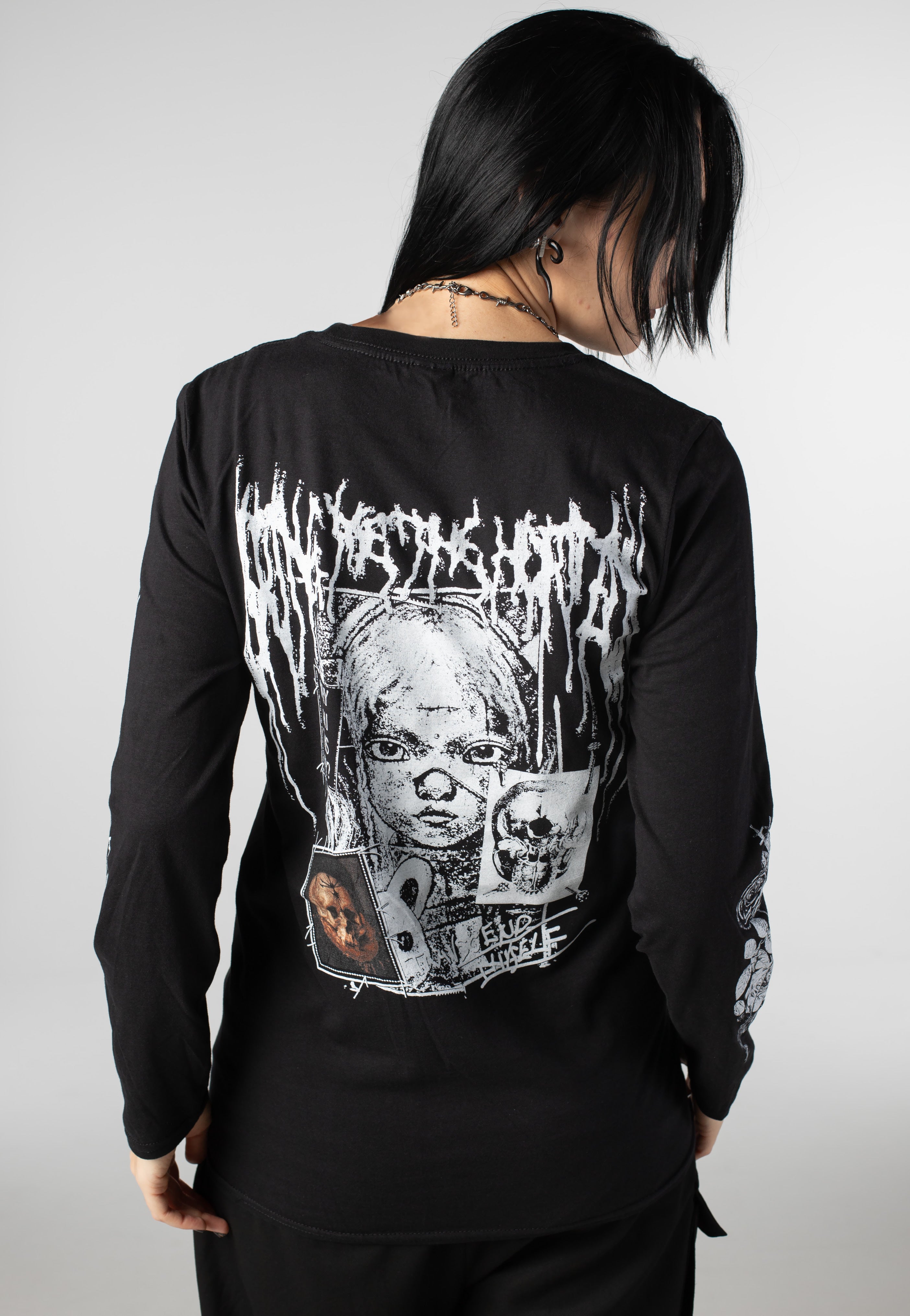 Bring Me The Horizon Nailed Symbol - Longsleeve | Impericon