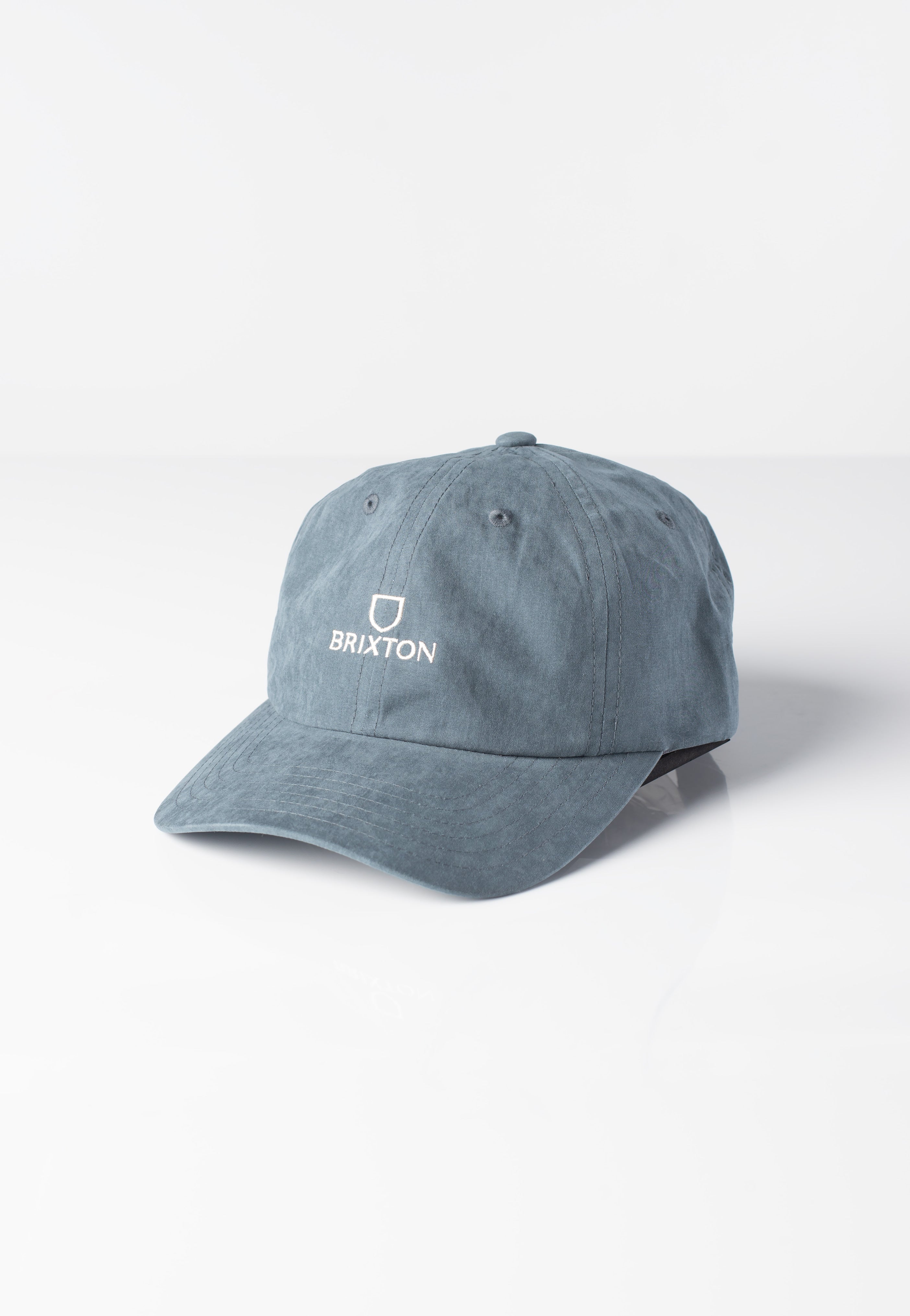 Brixton - Alpha Netplus Adjustable Borrowed Blue Brushed Satin - Cap | Neutral-Image
