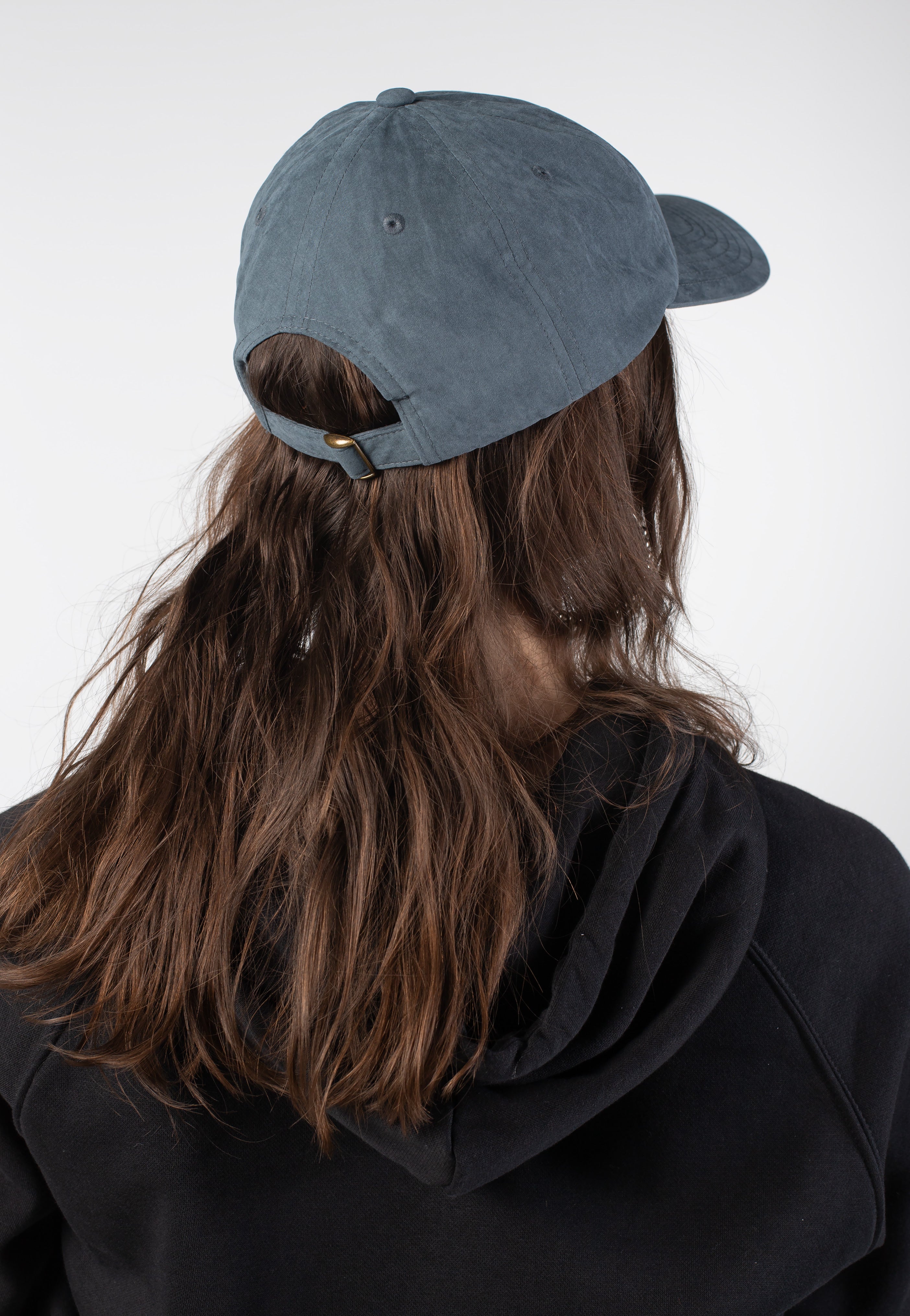 Brixton - Alpha Netplus Adjustable Borrowed Blue Brushed Satin - Cap | Neutral-Image