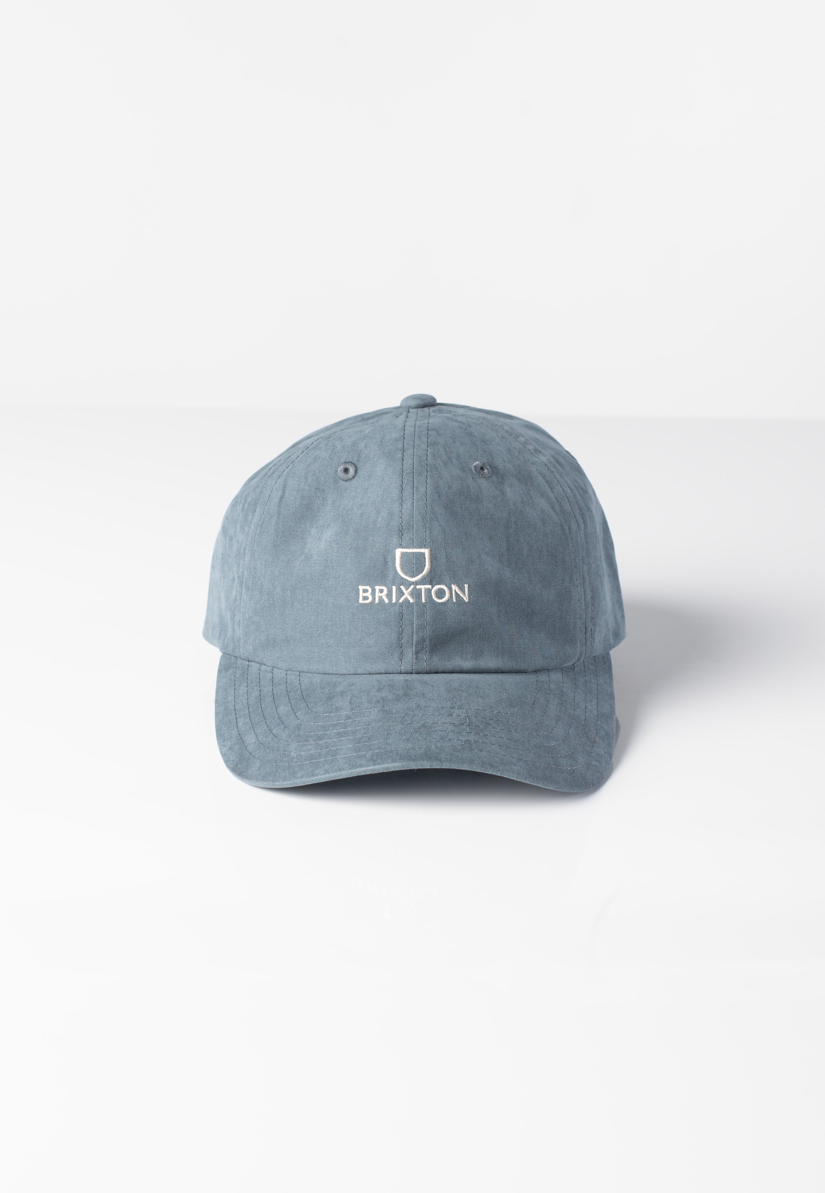 Brixton - Alpha Netplus Adjustable Borrowed Blue Brushed Satin - Cap | Neutral-Image