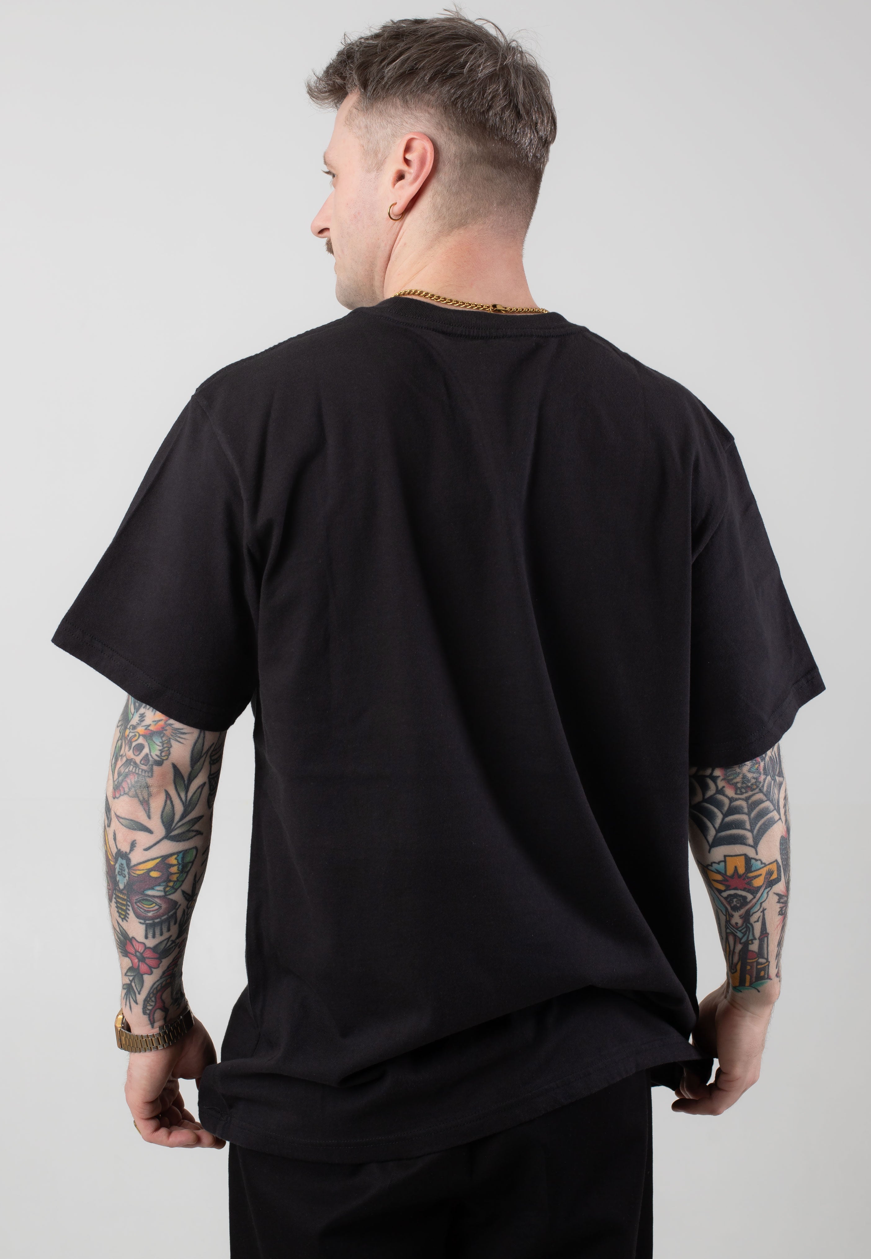 Brixton - Bass Brains Reaper Black - T-Shirt | Men-Image