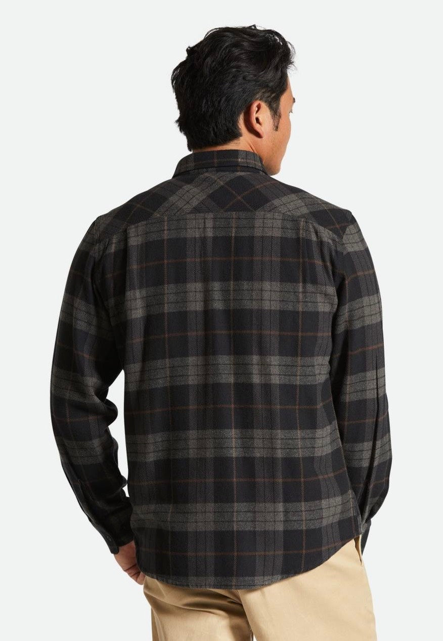 Brixton - Bowery Black/Charcoal - Shirt | Men-Image