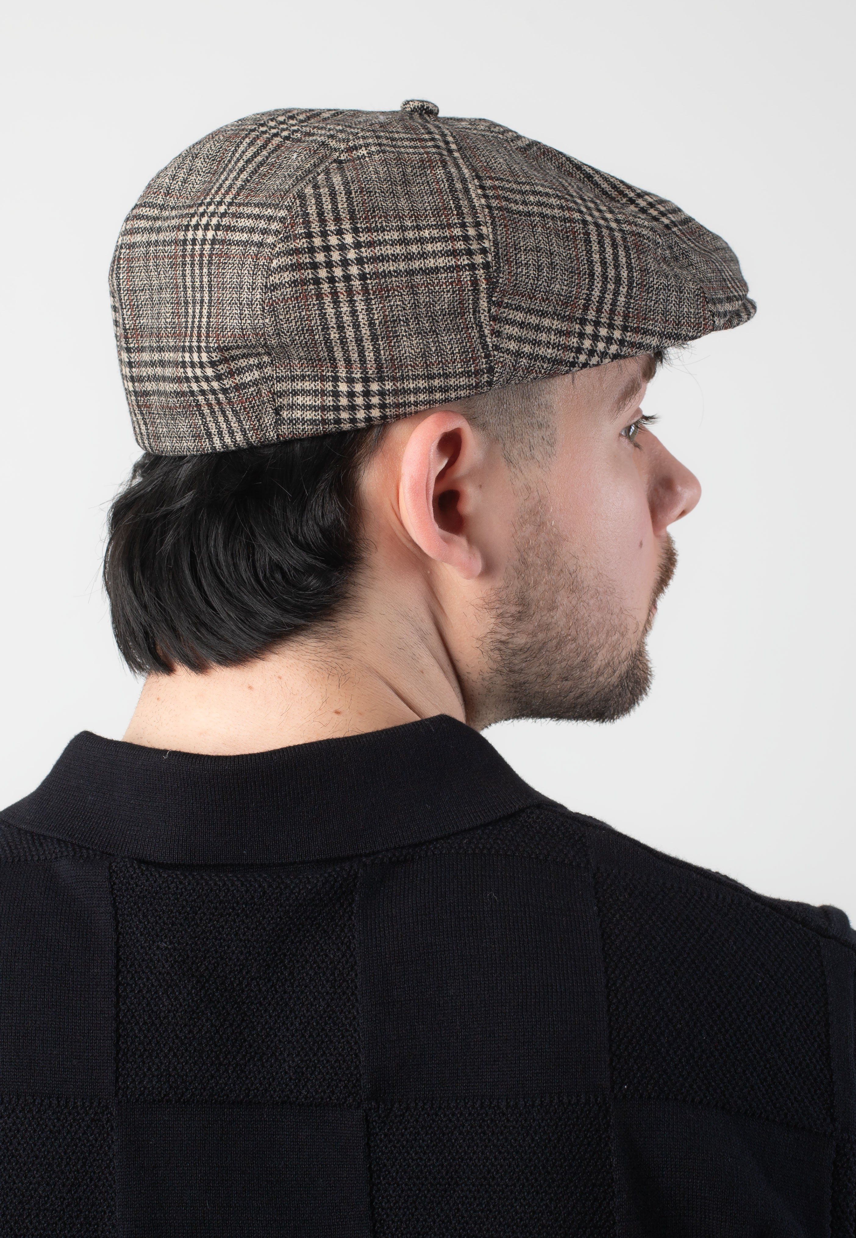 Brixton - Brood Snap Khaki/Brown Plaid - Hat | Neutral-Image