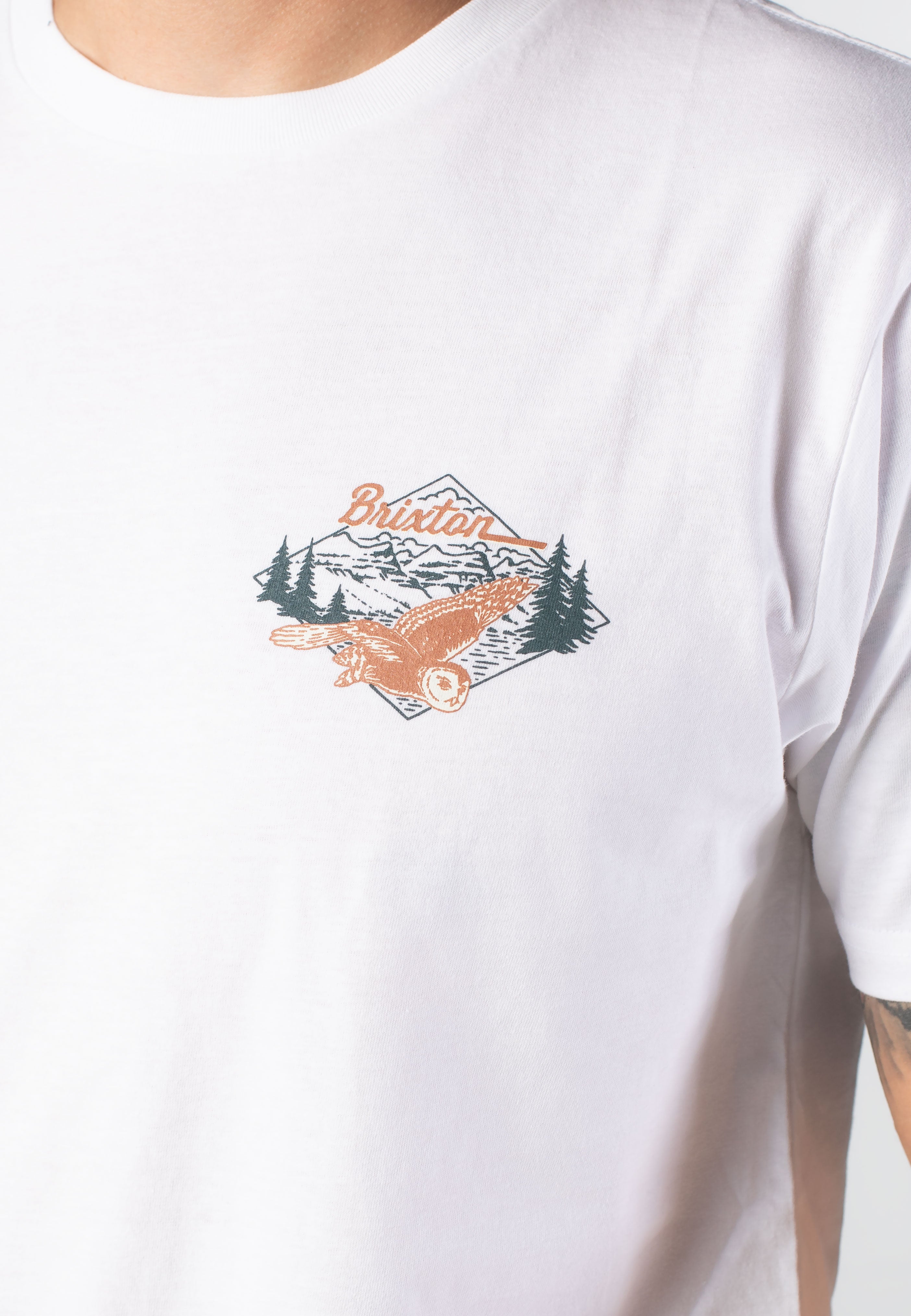 Brixton - Driftway TLRT White - T-Shirt | Men-Image
