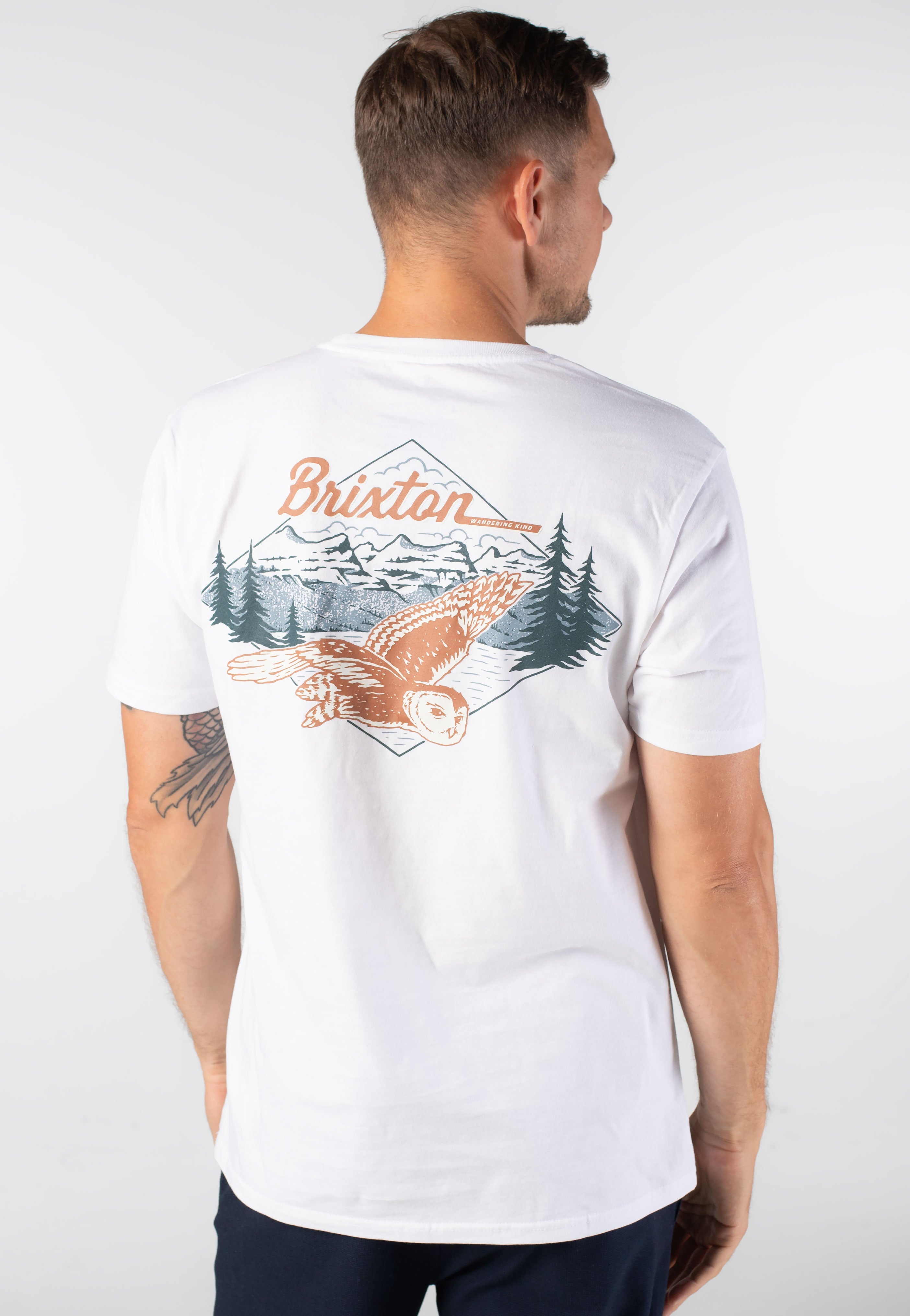 Brixton - Driftway TLRT White - T-Shirt | Men-Image
