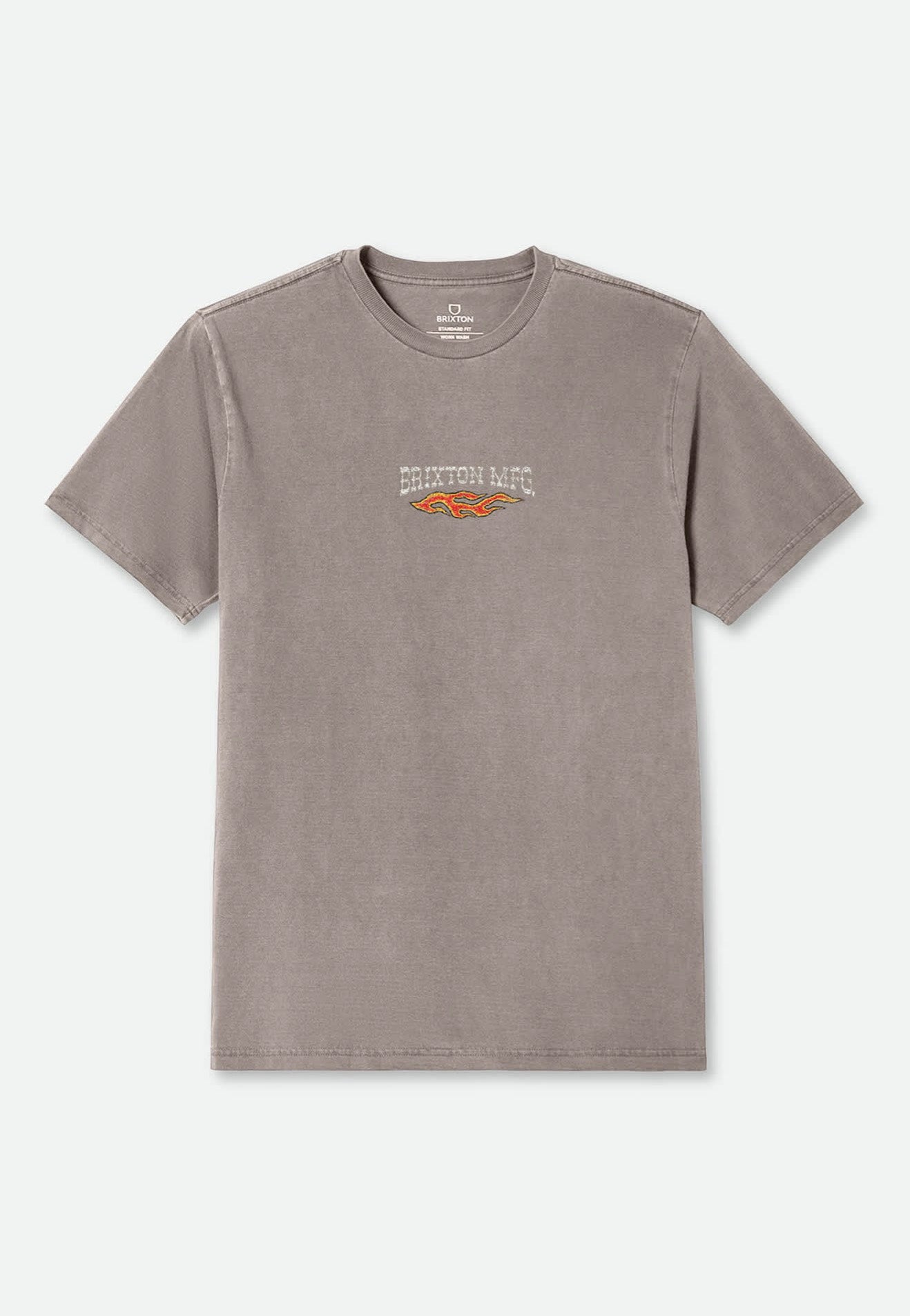 Brixton - Hardee Cinder Worn Wash - T-Shirt | Men-Image
