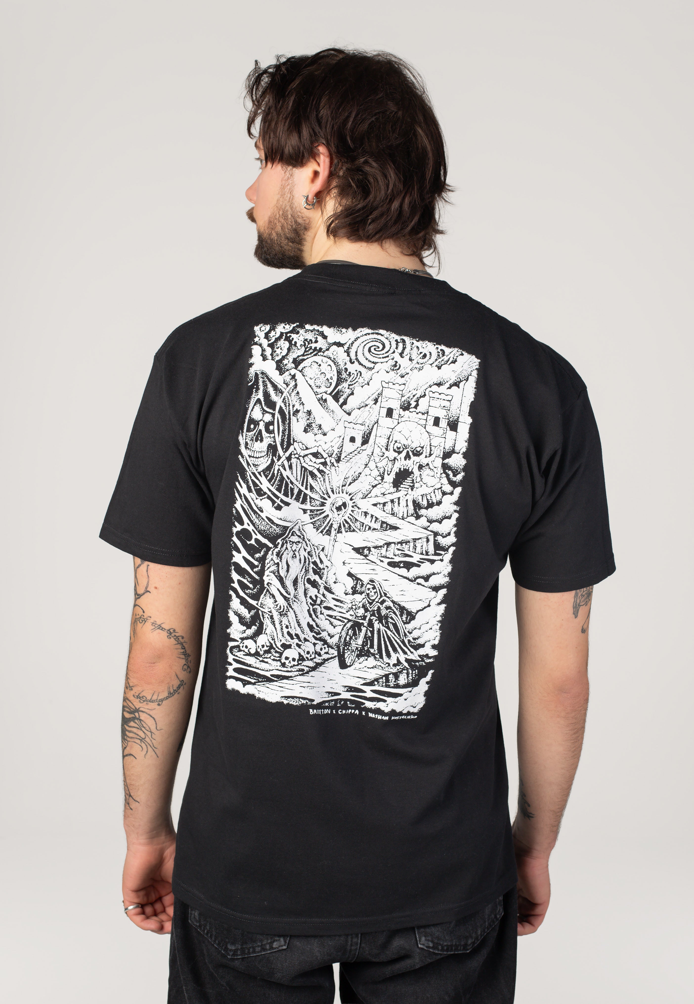 Brixton - Hourglass Black - T-Shirt | Men-Image