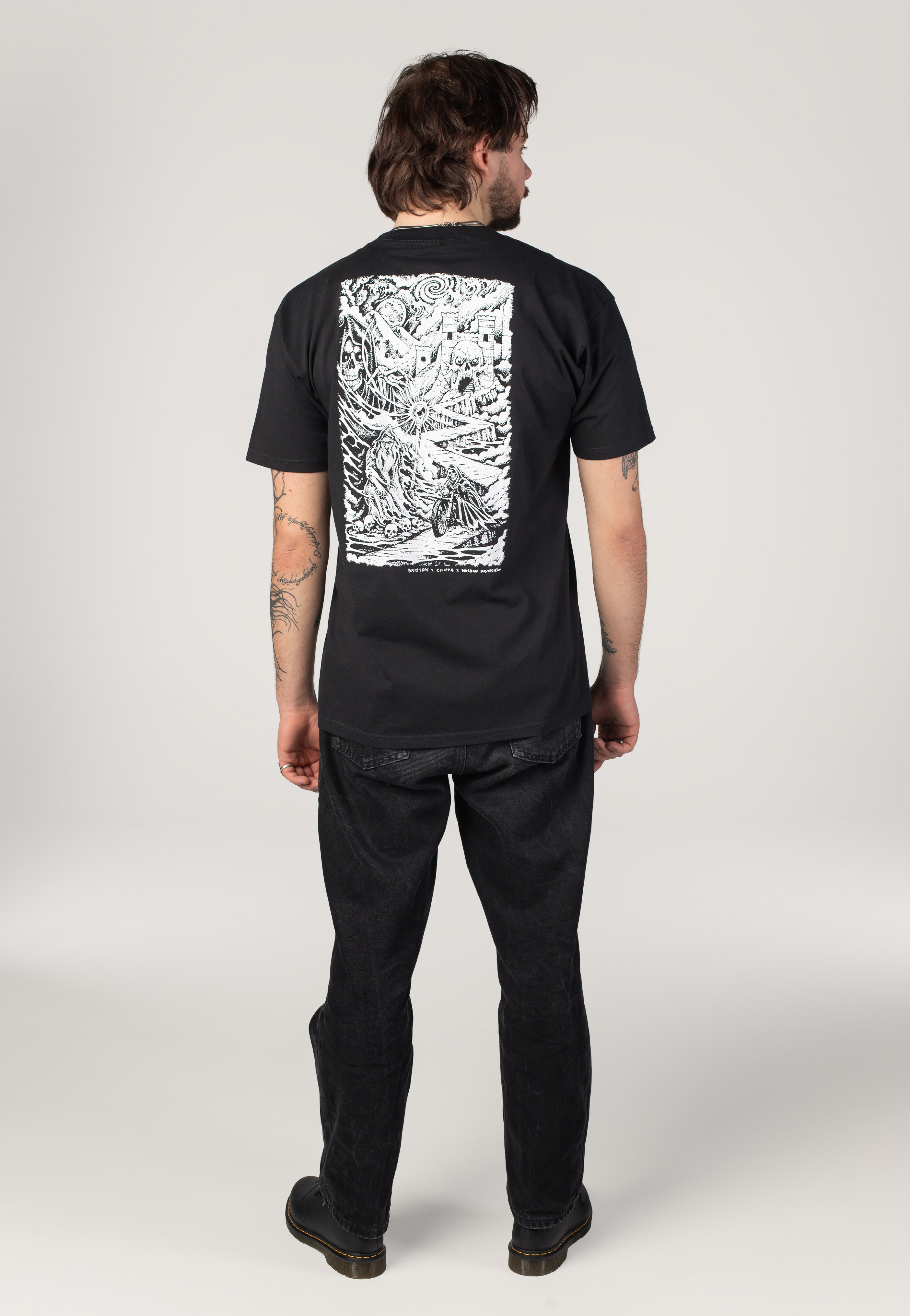 Brixton - Hourglass Black - T-Shirt | Men-Image
