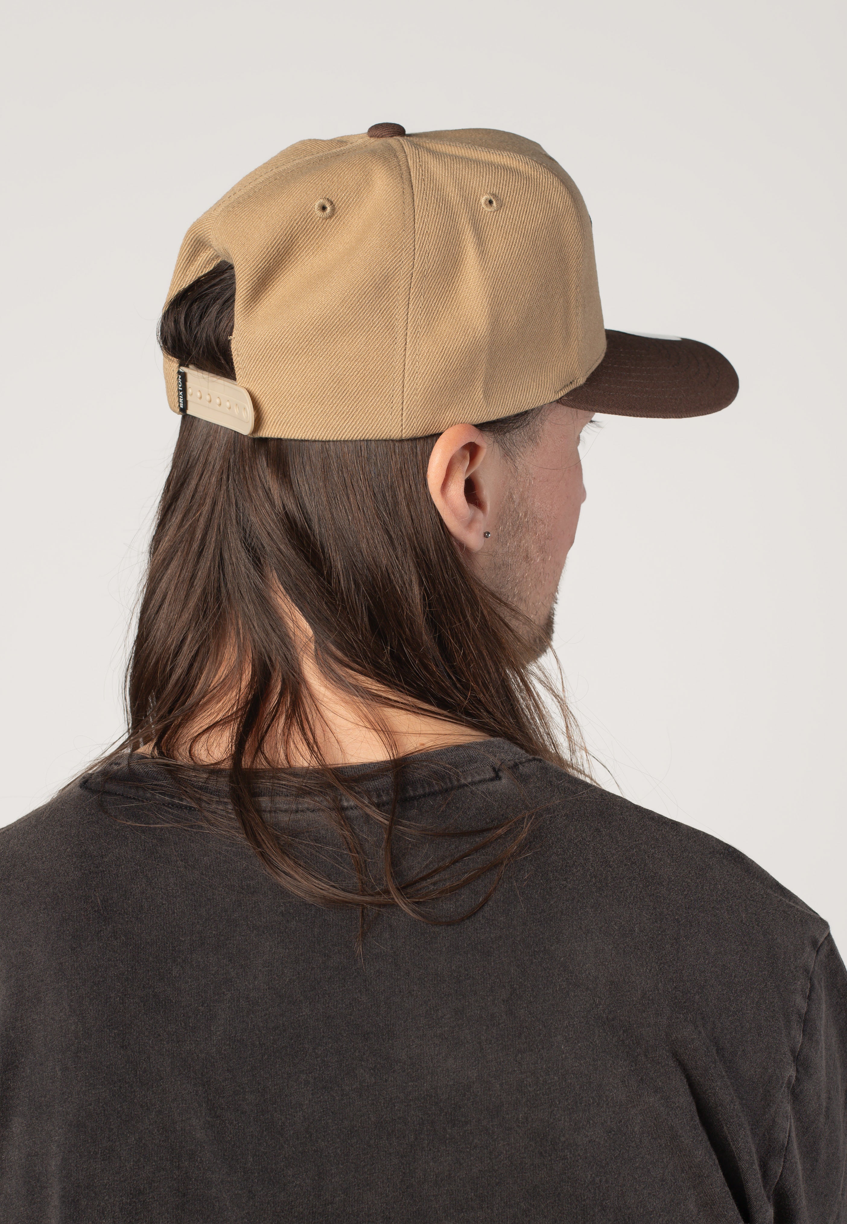 Brixton Linwood C Netplus Sand/Pinecone Brown - Cap | Impericon