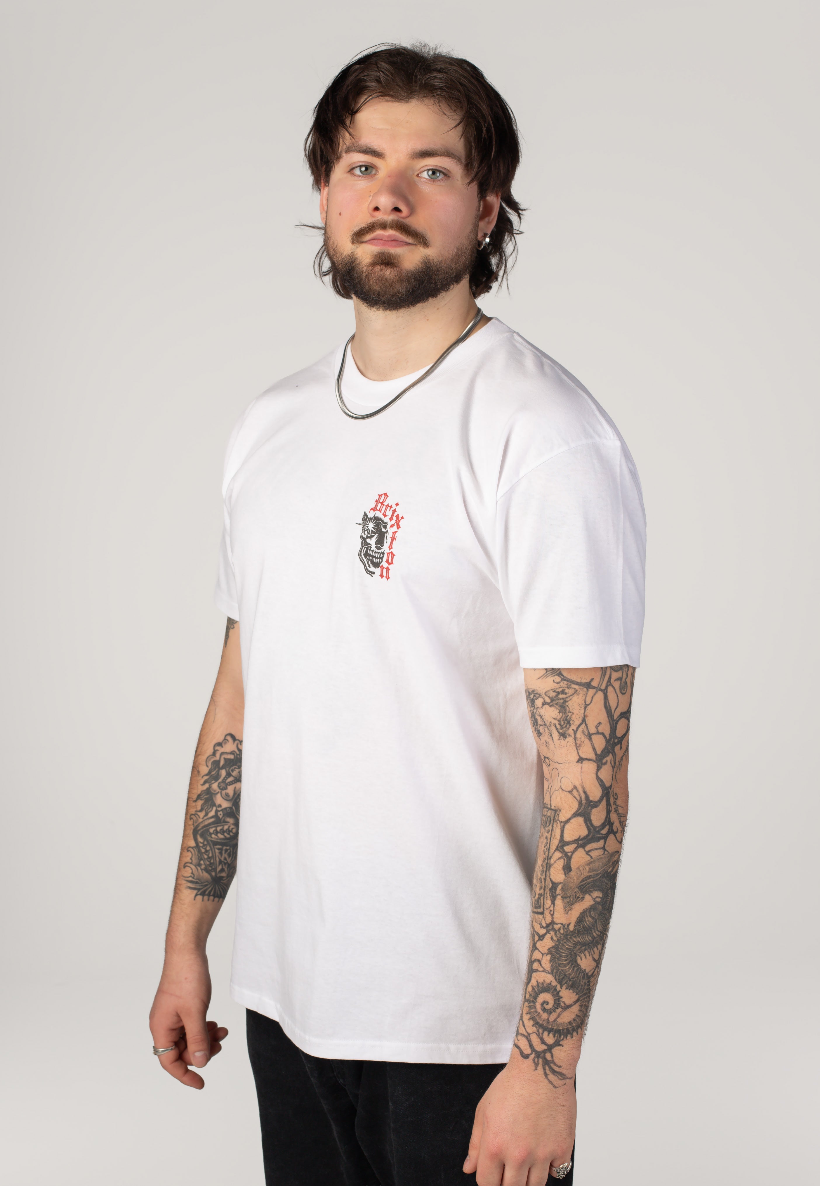 Brixton - Marquis White - T-Shirt | Men-Image