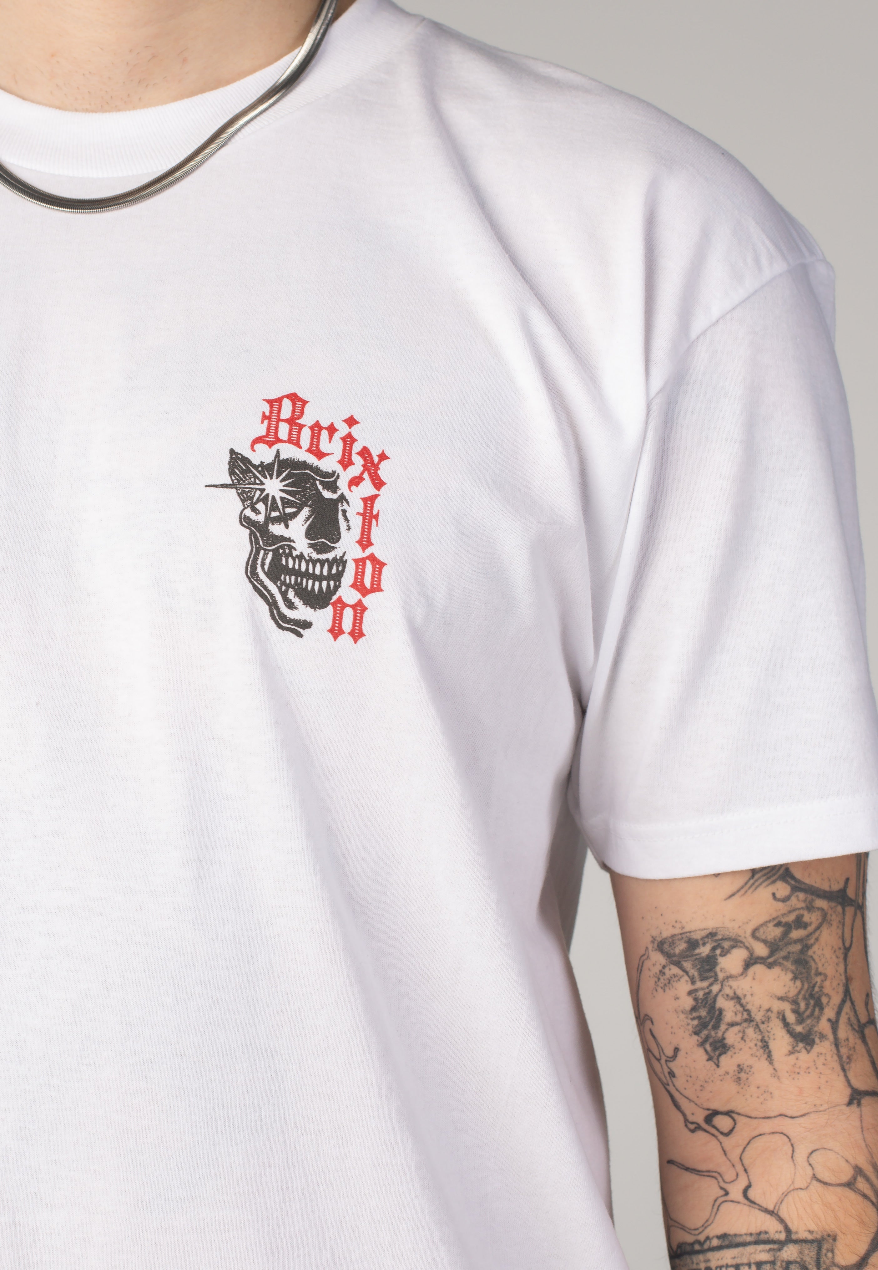 Brixton - Marquis White - T-Shirt | Men-Image