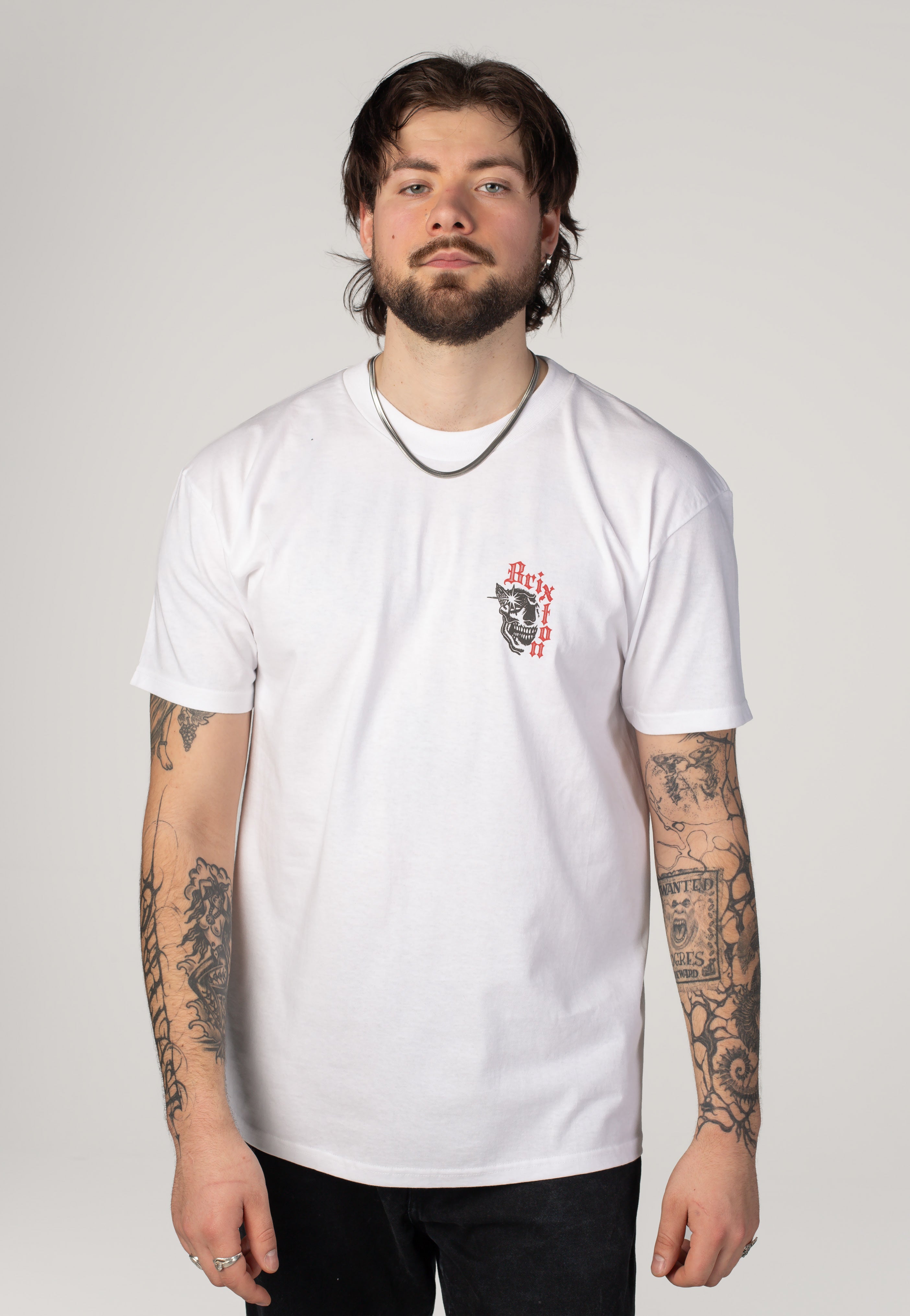 Brixton - Marquis White - T-Shirt | Men-Image