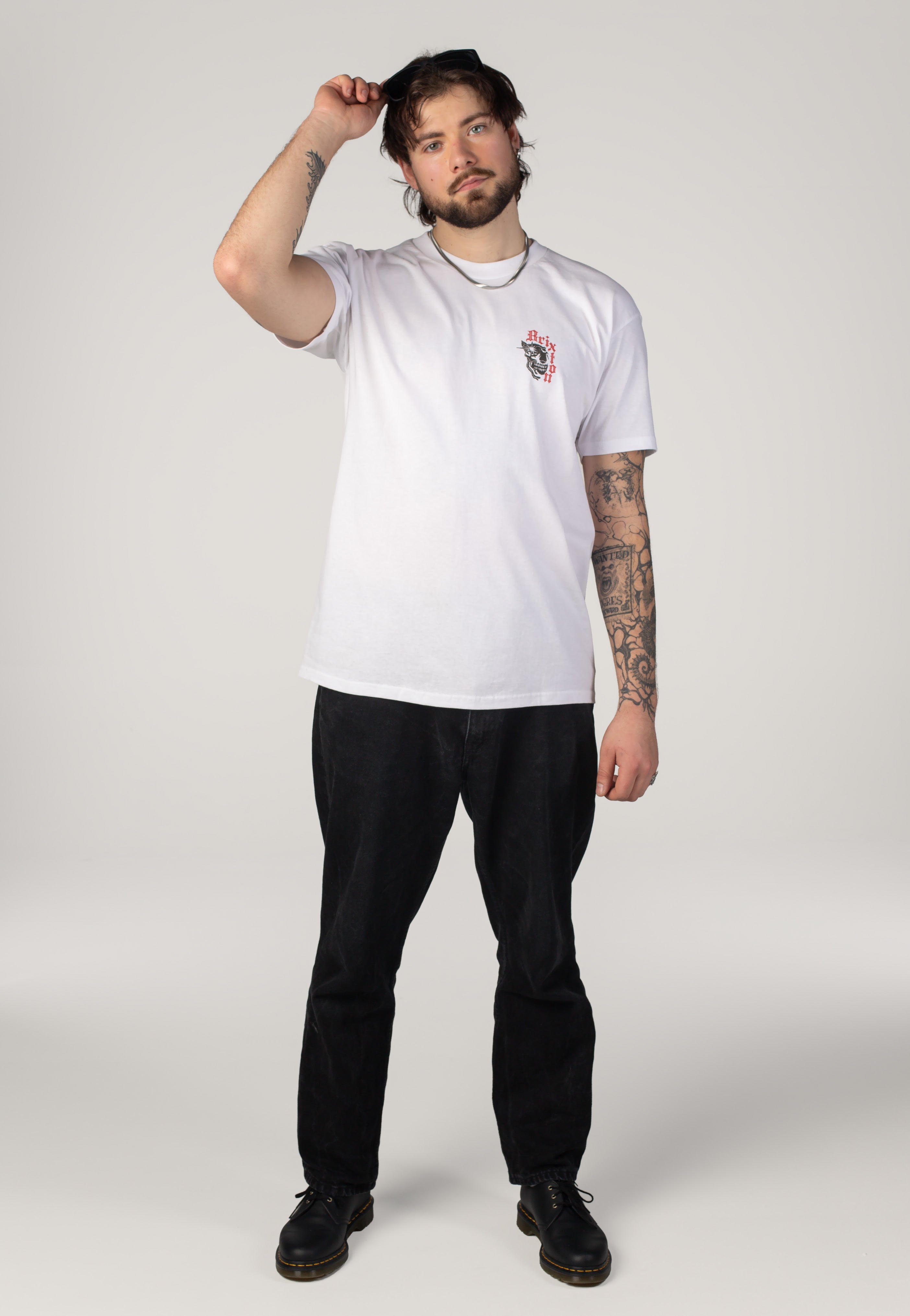 Brixton - Marquis White - T-Shirt | Men-Image