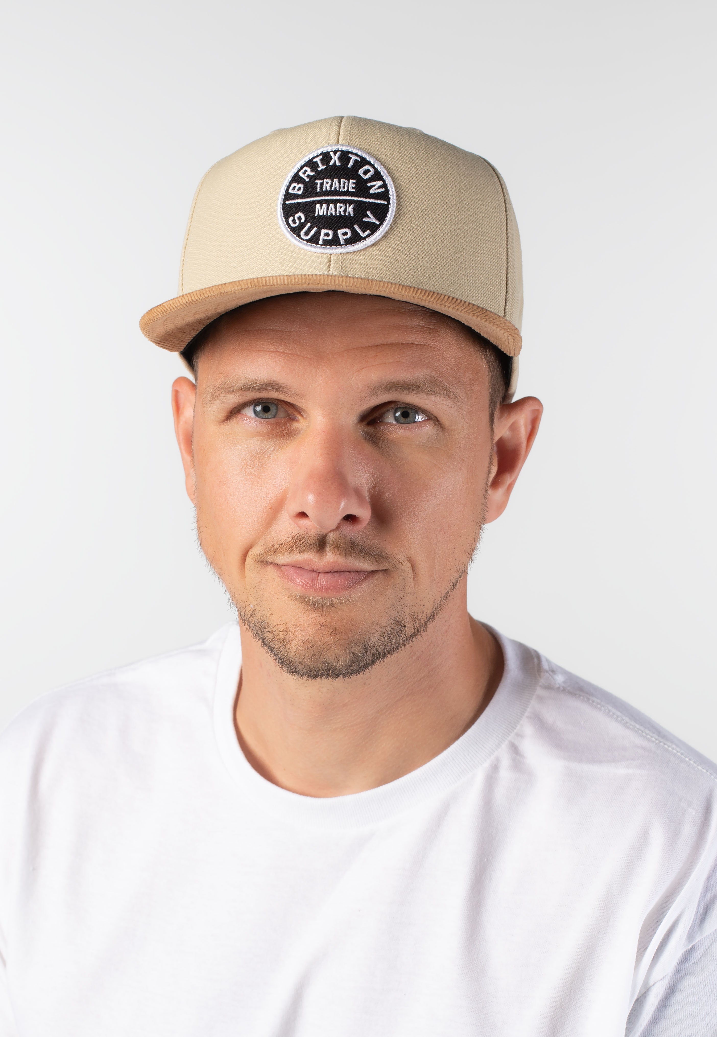 Brixton - Oath III Sand/Light Brown Corduroy - Cap | Neutral-Image