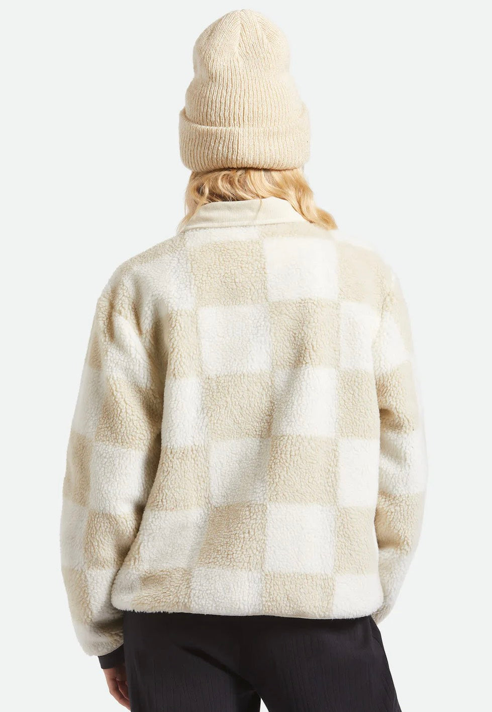 Brixton - Woodburn W Tall Brushed Whitecap - Beanie | Women-Image