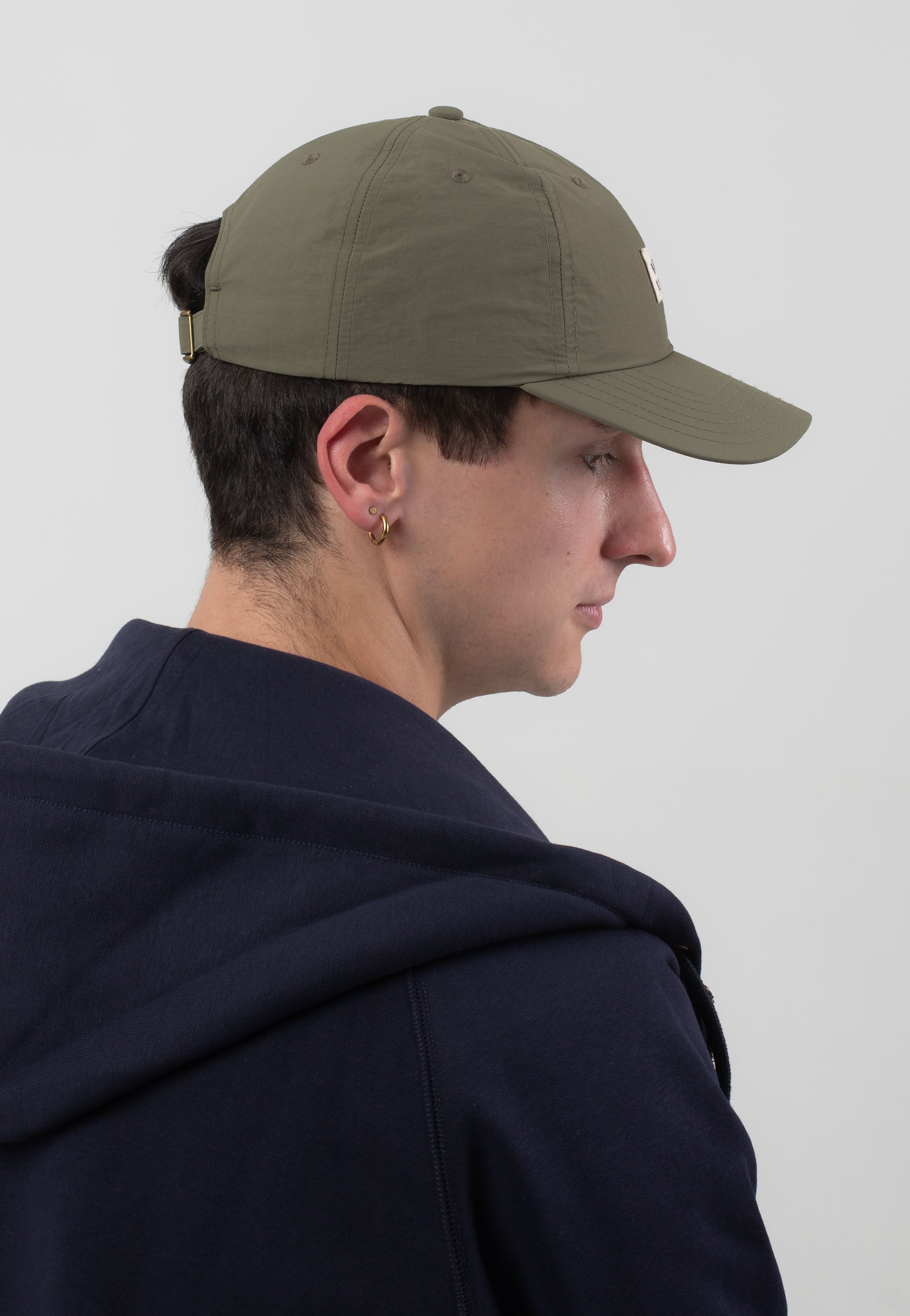 Brixton - Woodburn Ivy Green Nylon - Cap | Neutral-Image