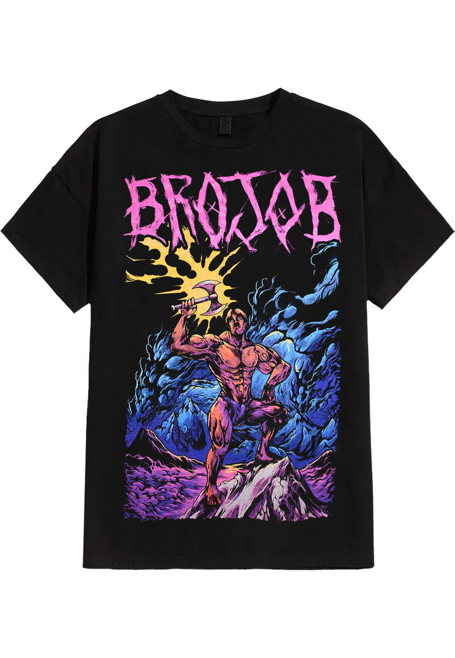 Brojob - Giga Chad - T-Shirt | Neutral-Image