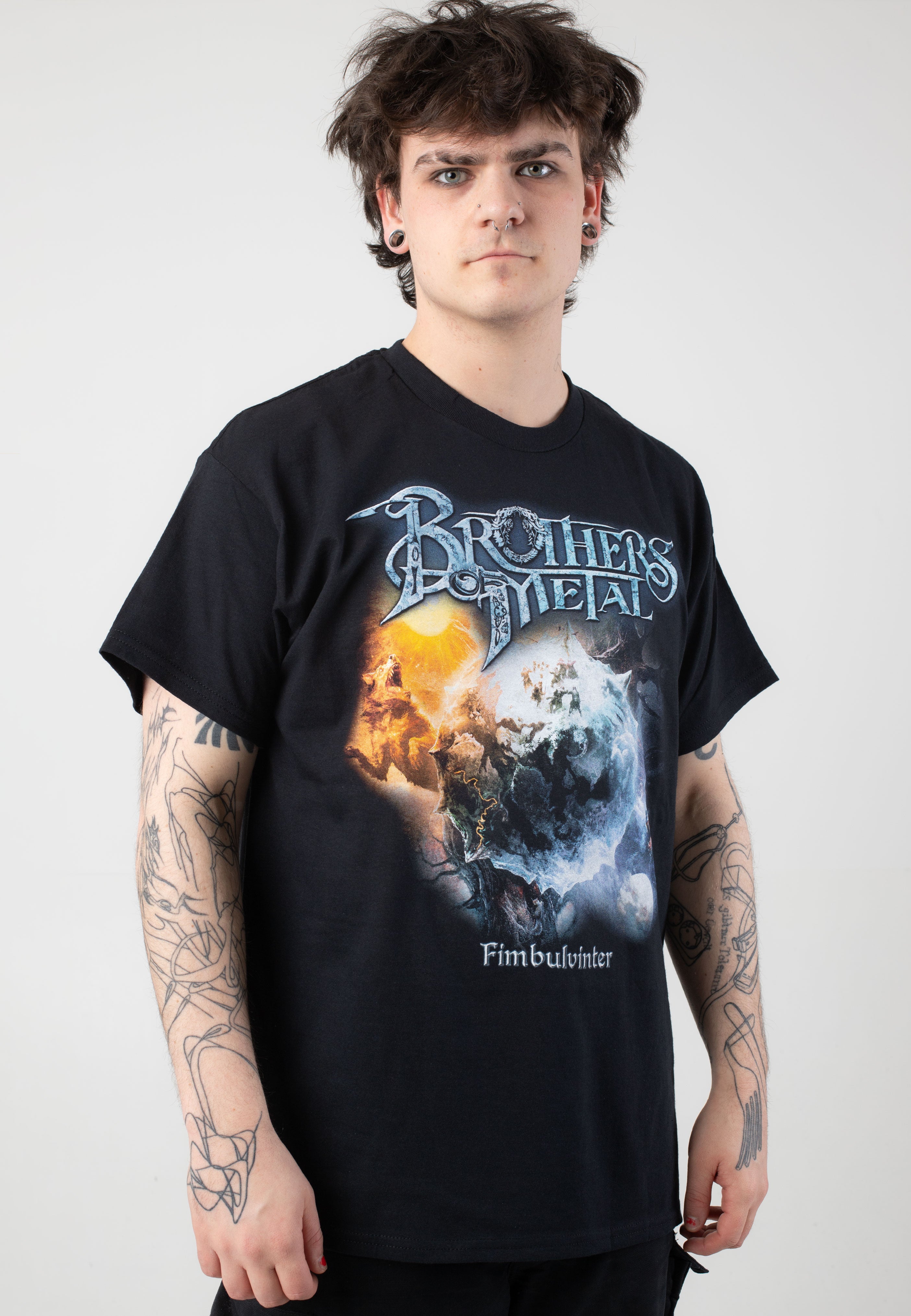 Brothers Of Metal - Fimbulvinter Cover - T-Shirt | Men-Image