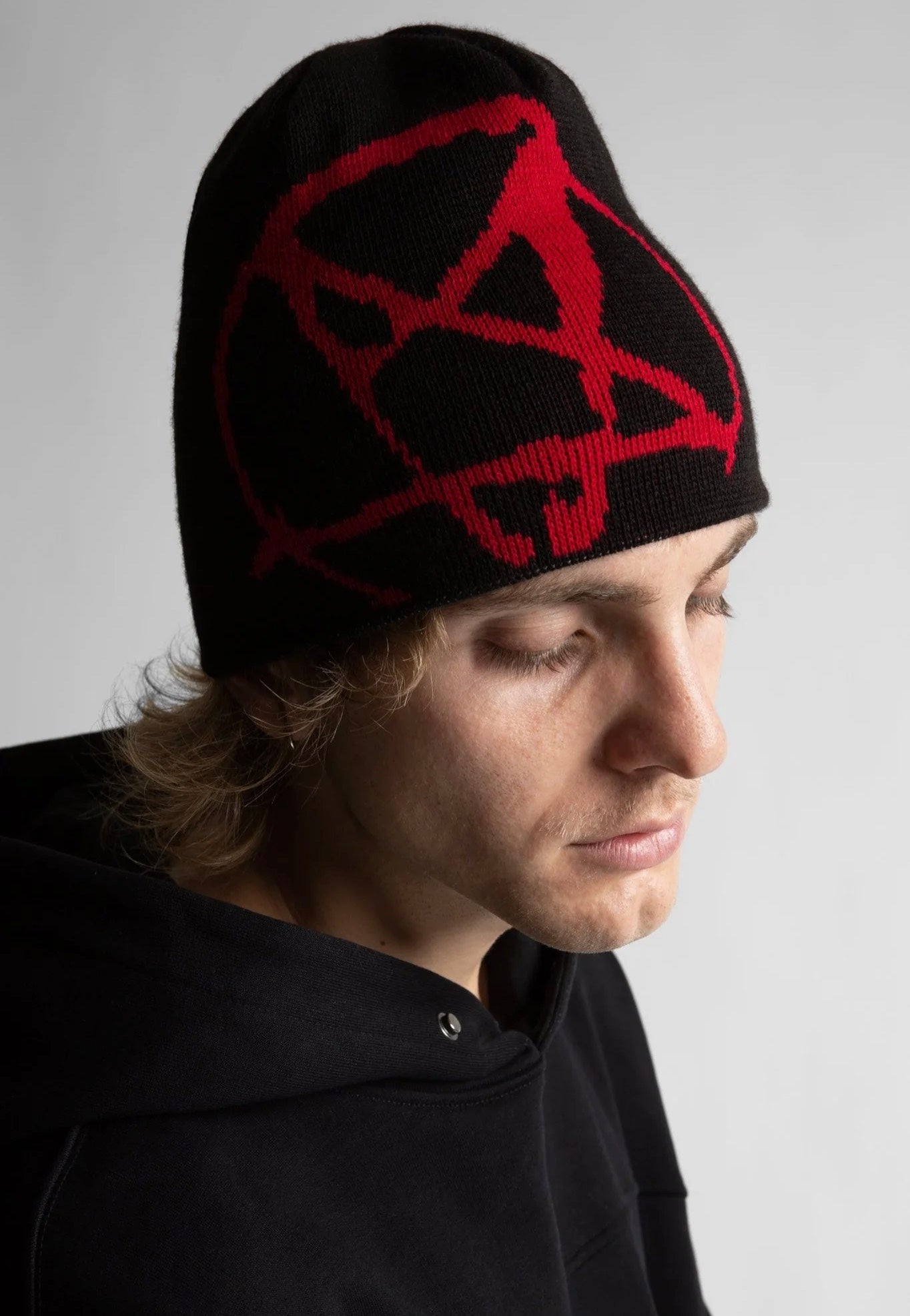 Wasted Paris - Curse Reversible Brow Black - Beanie | Neutral-Image